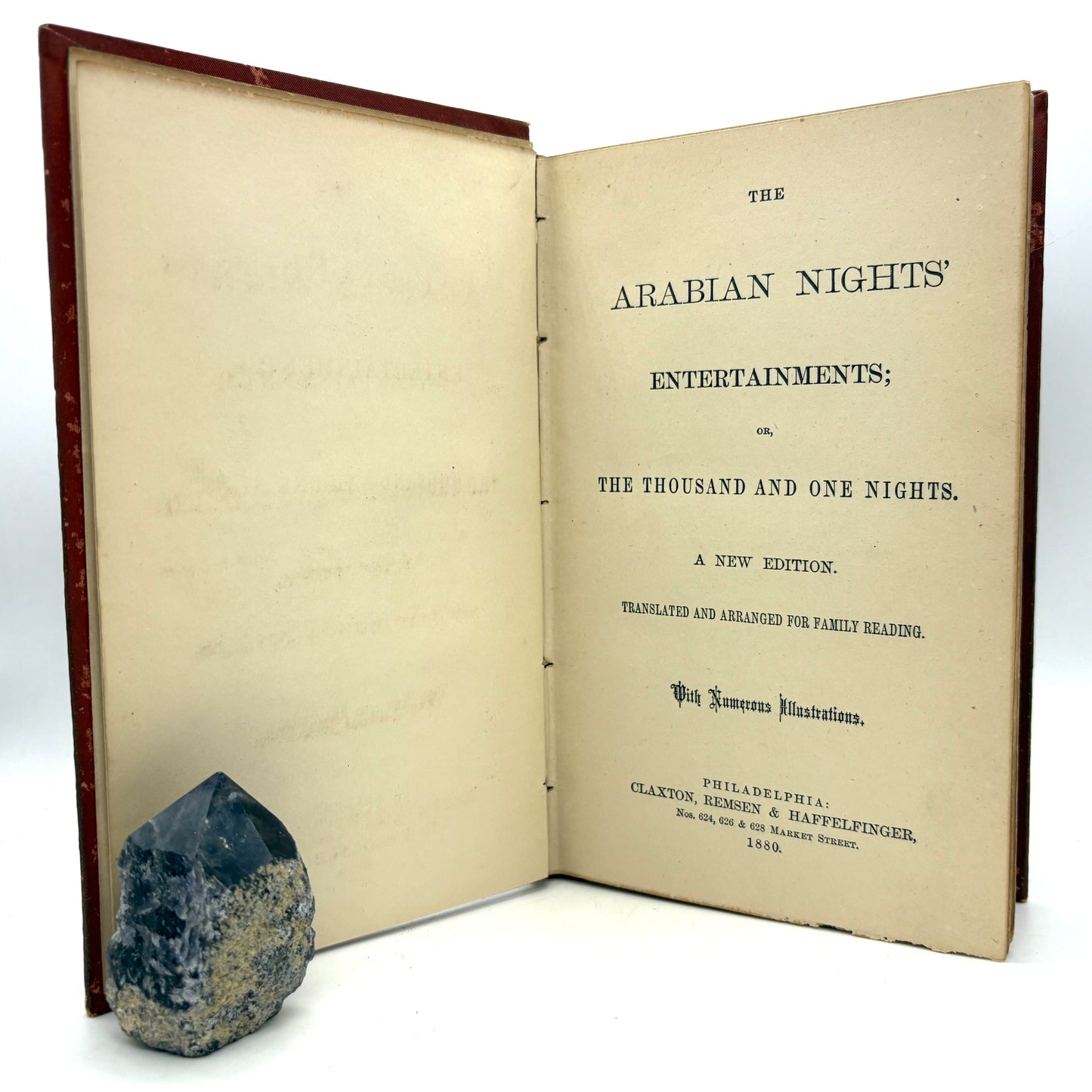 "The Arabian Nights' Entertainments" [Claxton, Remsen & Haffelfinger, 1880] Illustrated