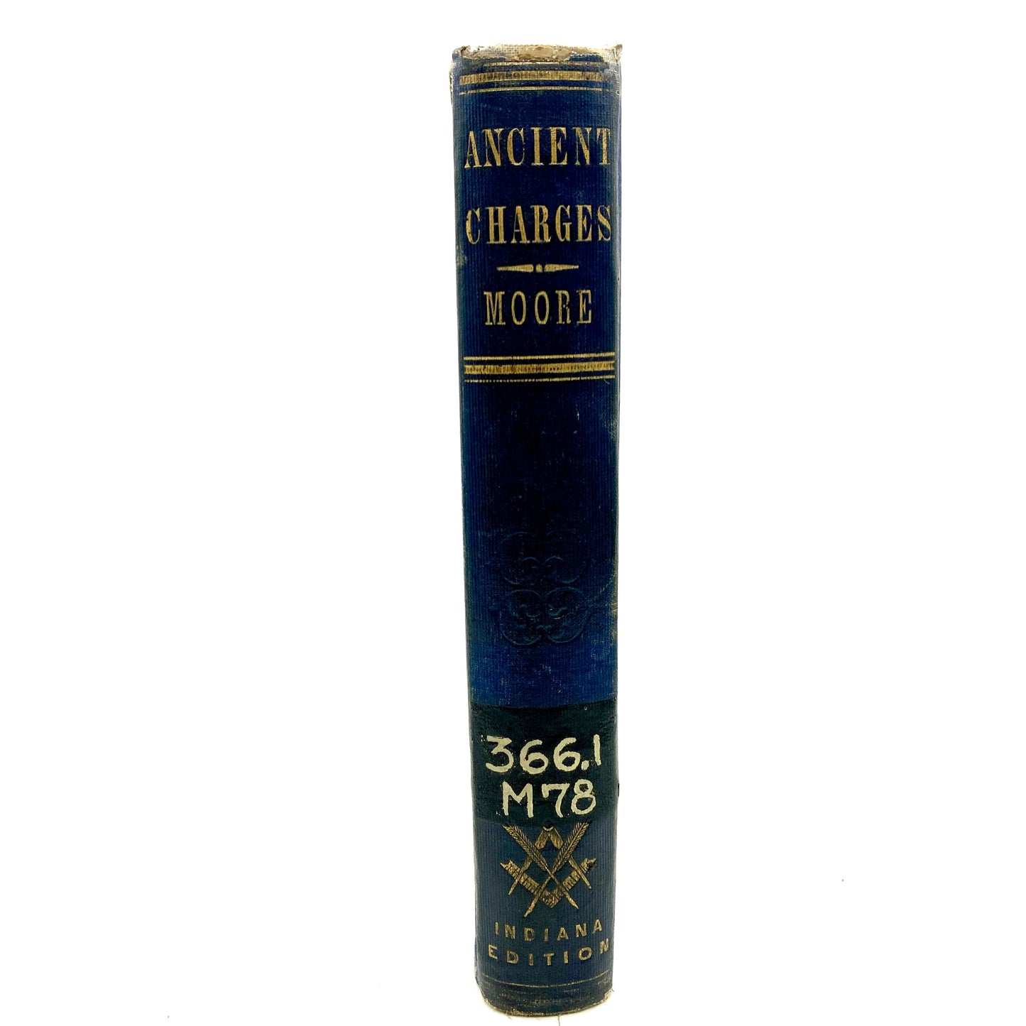 MOORE, Cornelius "The Ancient Charges and Regulations of Freemasonry" [1856]