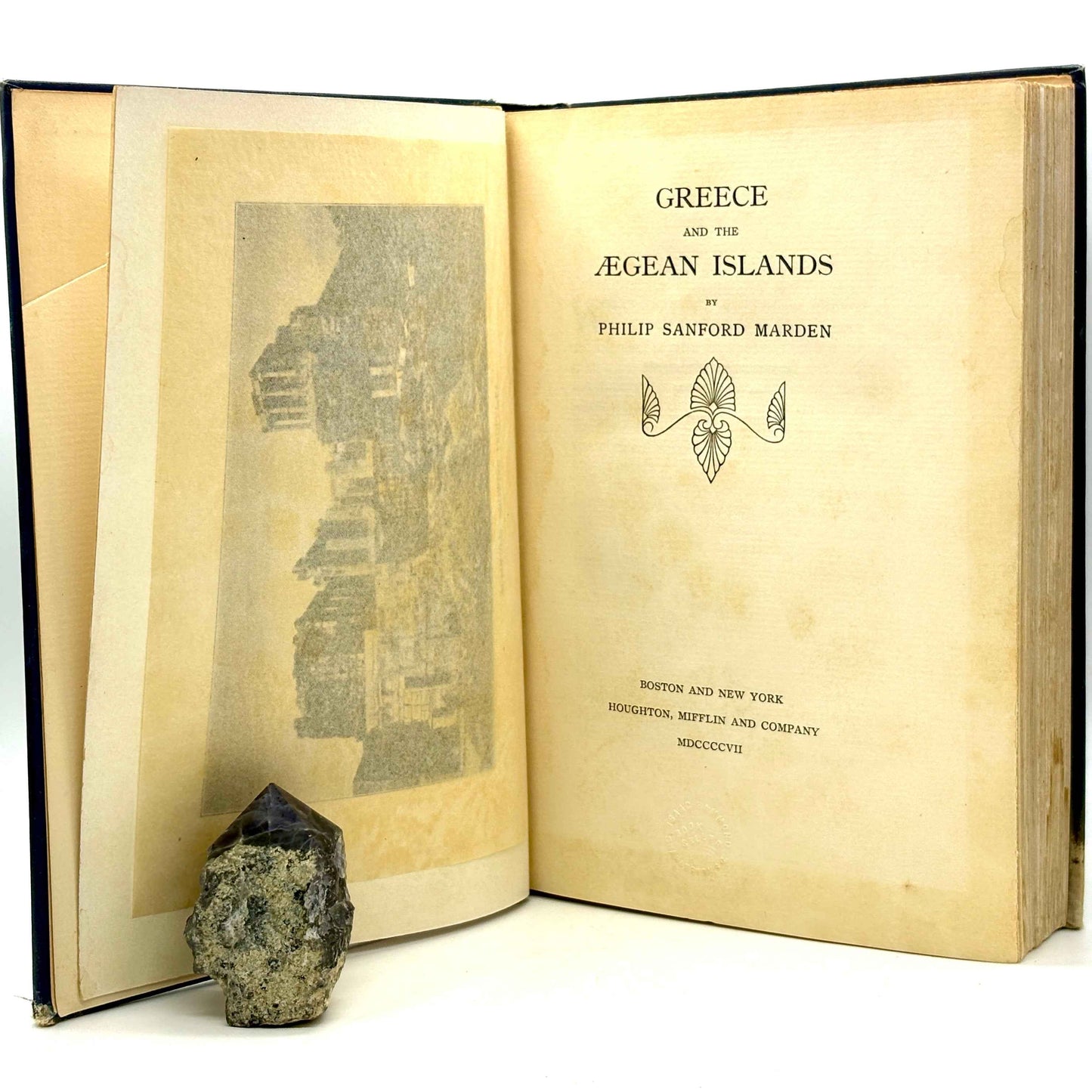 MARDEN, Philip S. “Greece & the Ægean Islands” [Houghton Mifflin & Co., 1907]