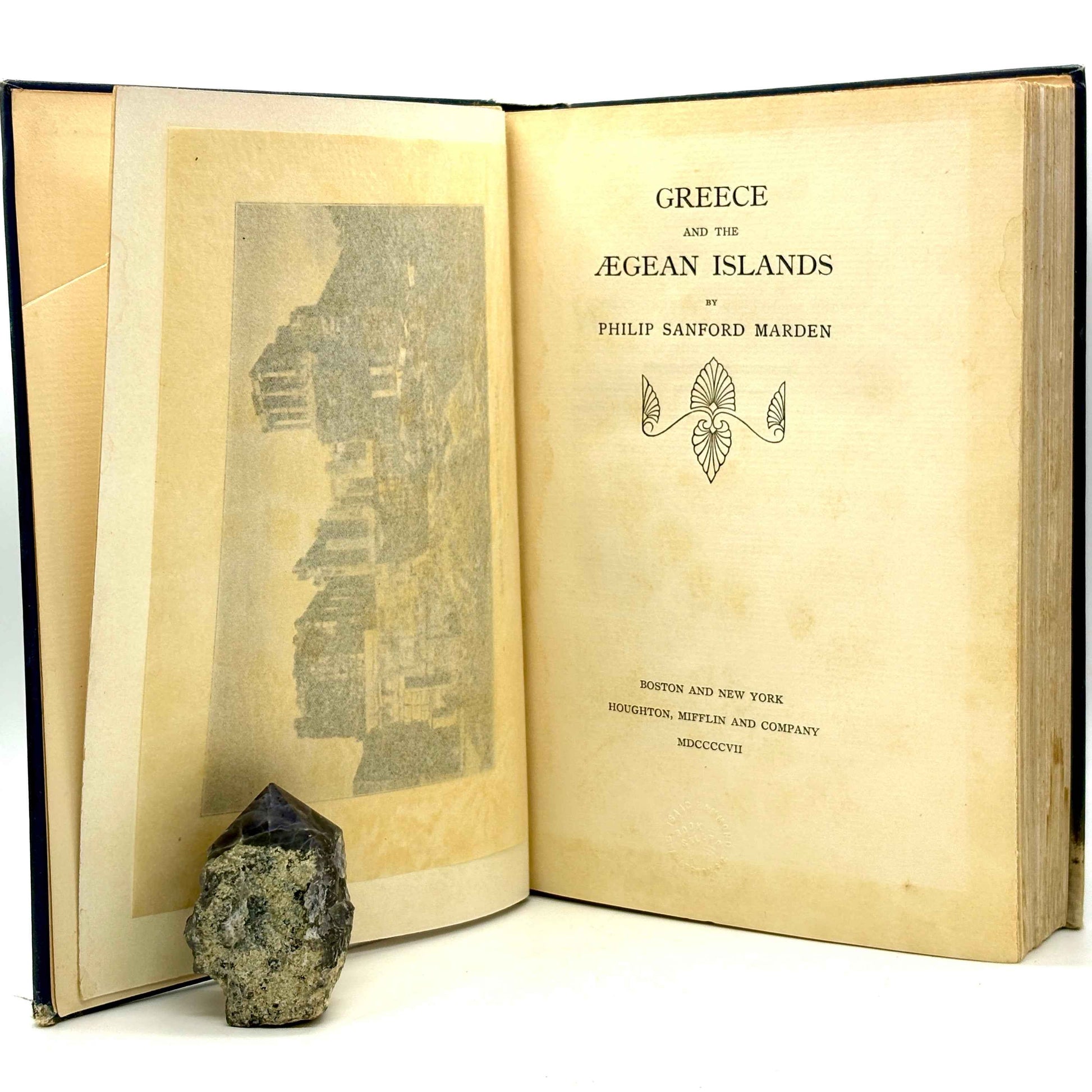 MARDEN, Philip S. “Greece & the Ægean Islands” [Houghton Mifflin & Co., 1907]
