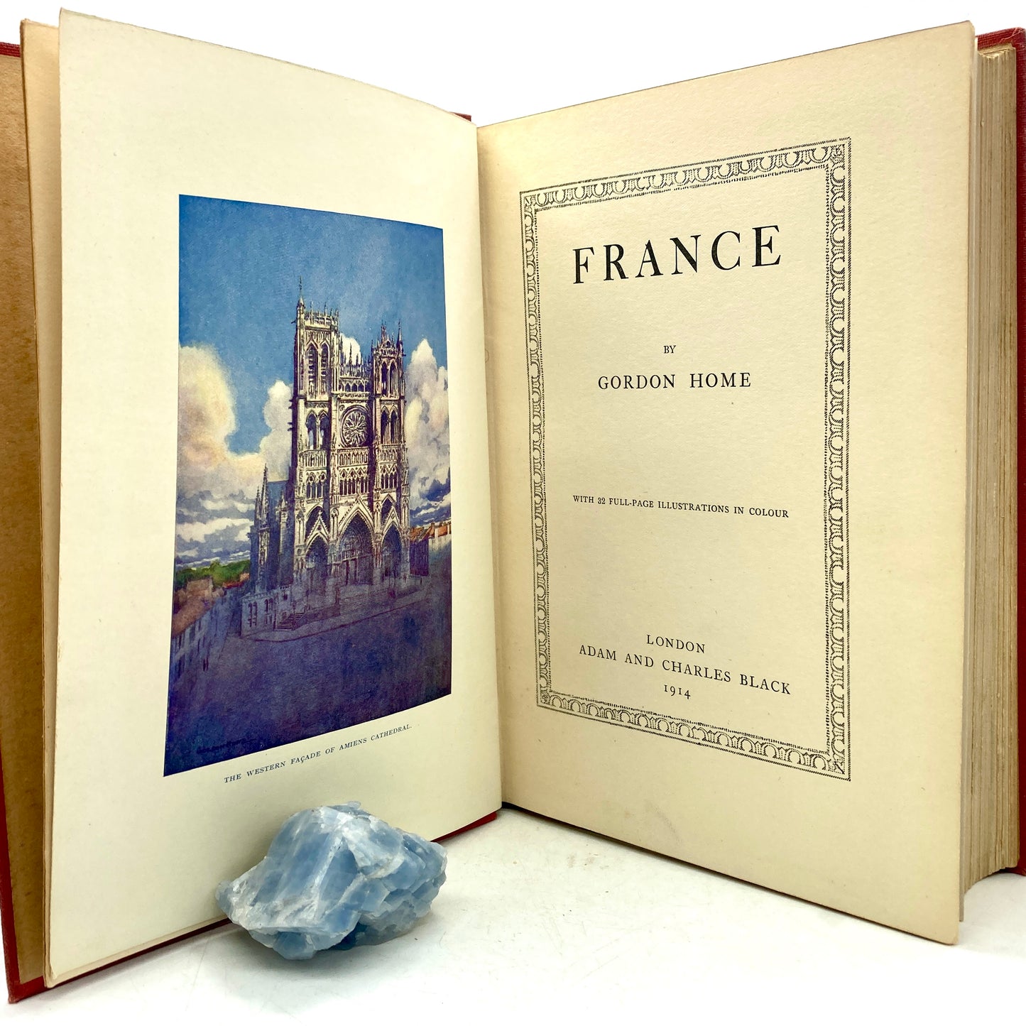 HOME, Gordon "France" [Adam and Charles Black, 1914] Color Illustrations