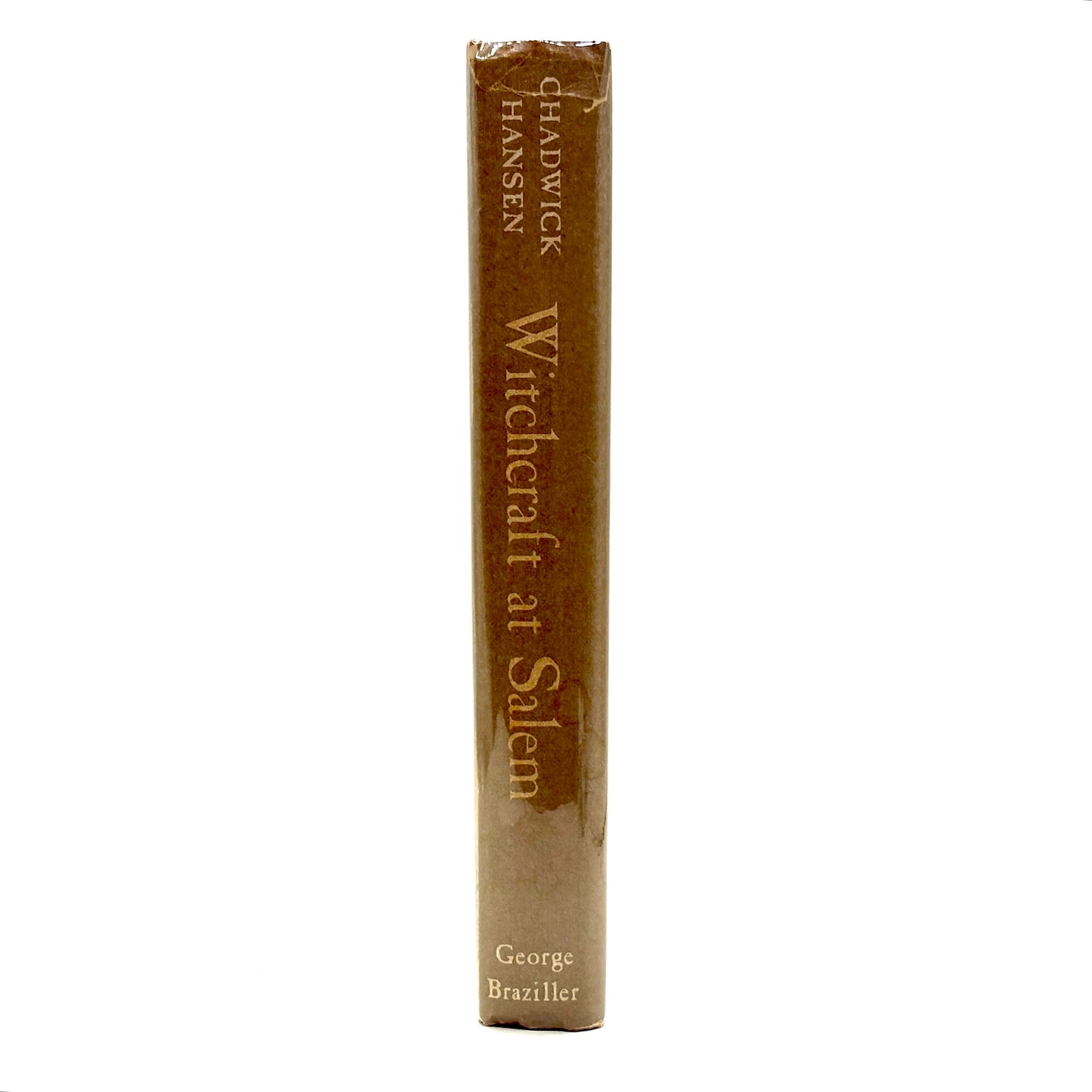 HANSEN, Chadwick "Witchcraft at Salem" [George Braziller, 1969] 1st/4th
