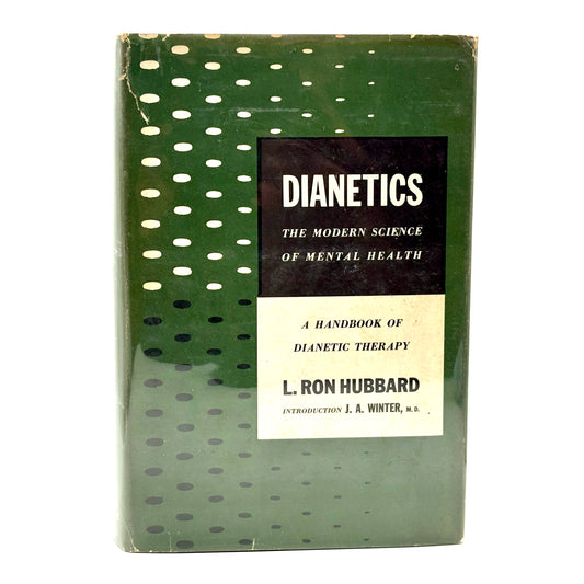 HUBBARD, L. Ron "Dianetics" [Hermitage House, 1950] 1st Edition, Scientology
