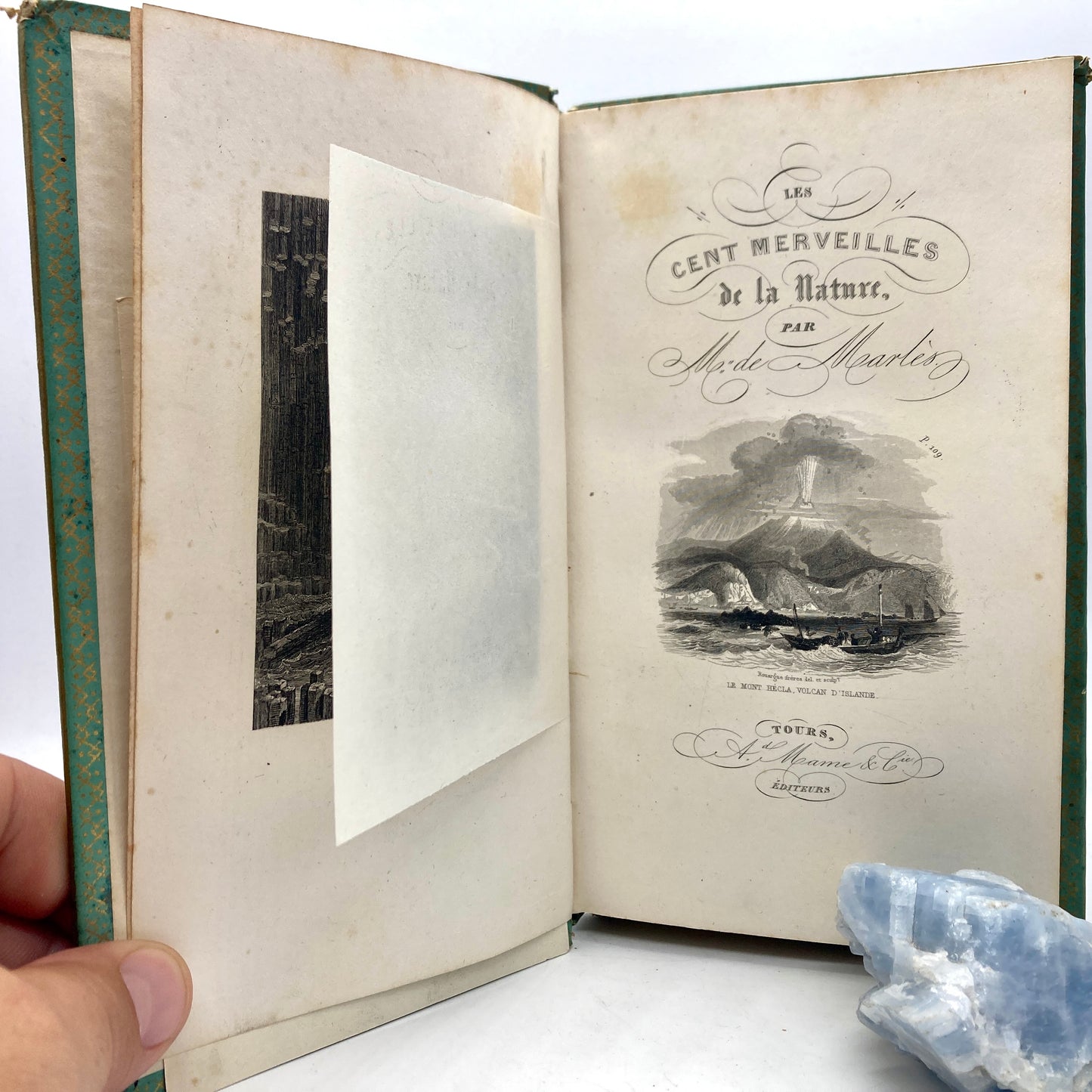 DE MARLES, M. "Les Cents Merveilles de la Nature" [A. Mame et Cie, 1854]