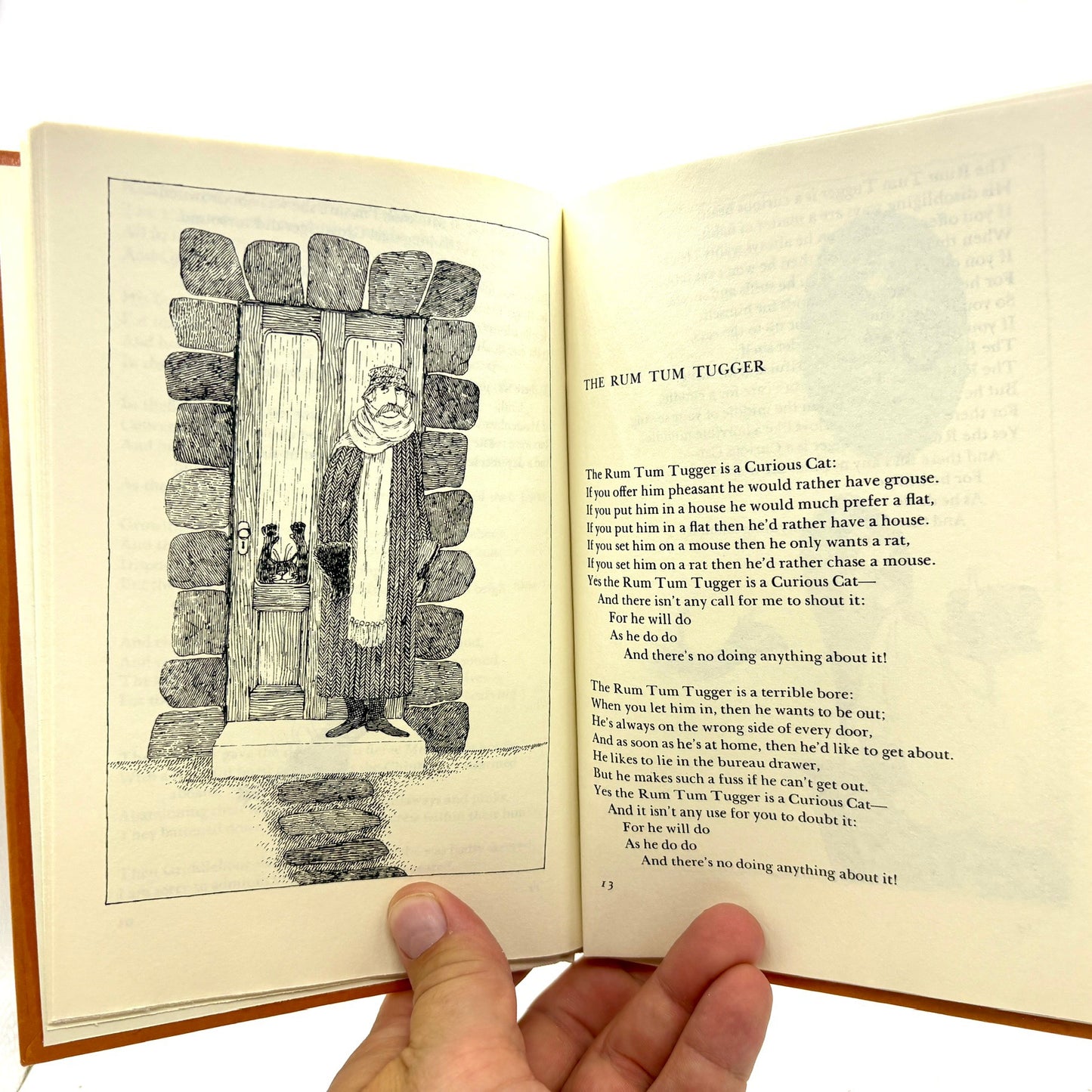 ELIOT, T.S. "Old Possum's Book of Practical Cats" [Harcourt, 1982] Signed by Edward Gorey