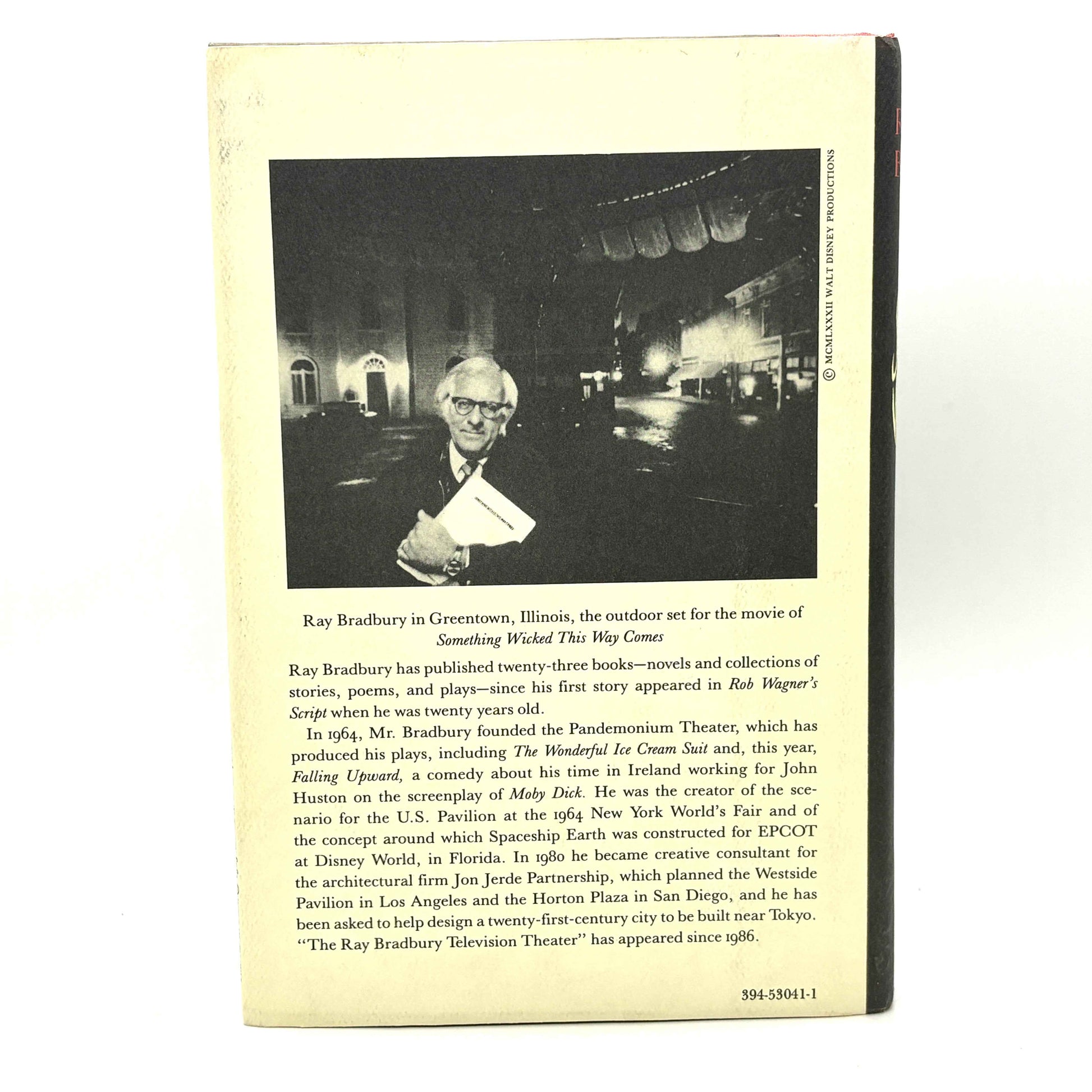 BRADBURY, Ray "Something Wicked This Way Comes" [Alfred A. Knopf, 1990] Signed