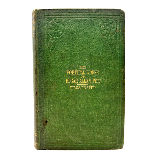 POE, Edgar Allan "The Poetical Works" [Addey & Co, 1856] 2nd Edition, Illustrated