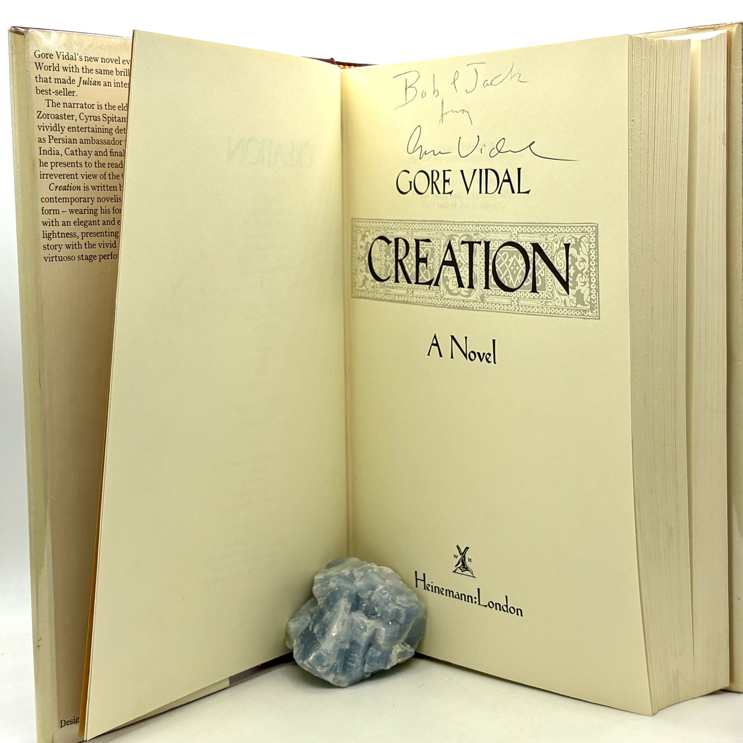 VIDAL, Gore “Creation” [Heinemann, 1981] Signed 1st UK Edition