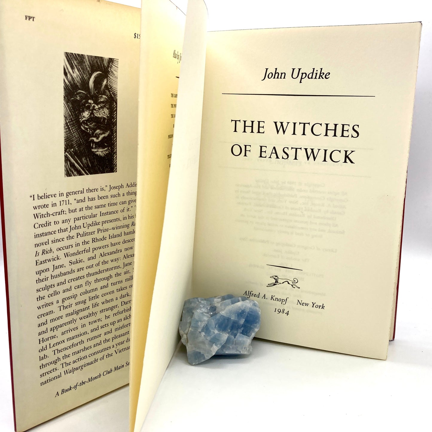 UPDIKE, John "The Witches of Eastwick" [Alfred A. Knopf, 1984] 1st Edition