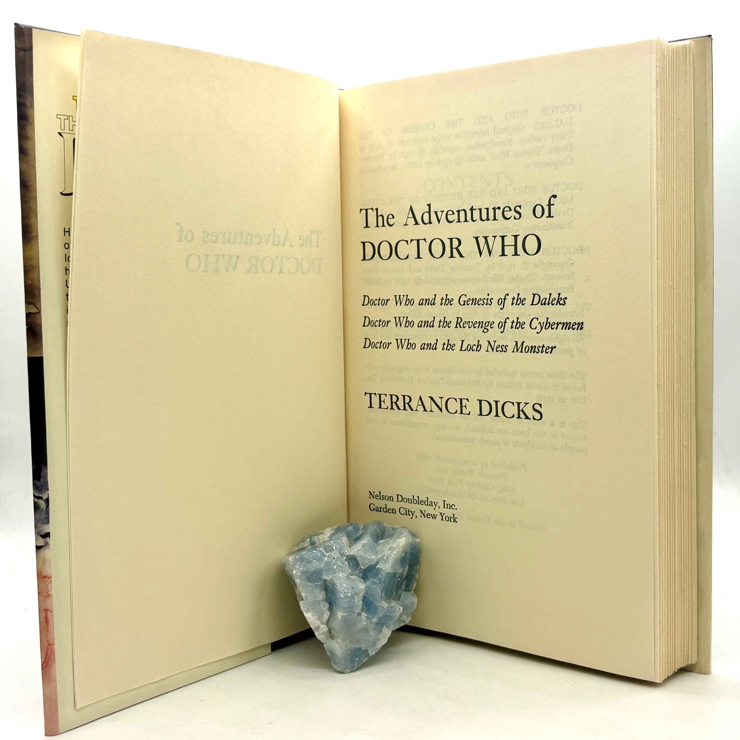 Dicks, Terrance “The Adventures of Doctor Who” [Nelson Doubleday, 1979]