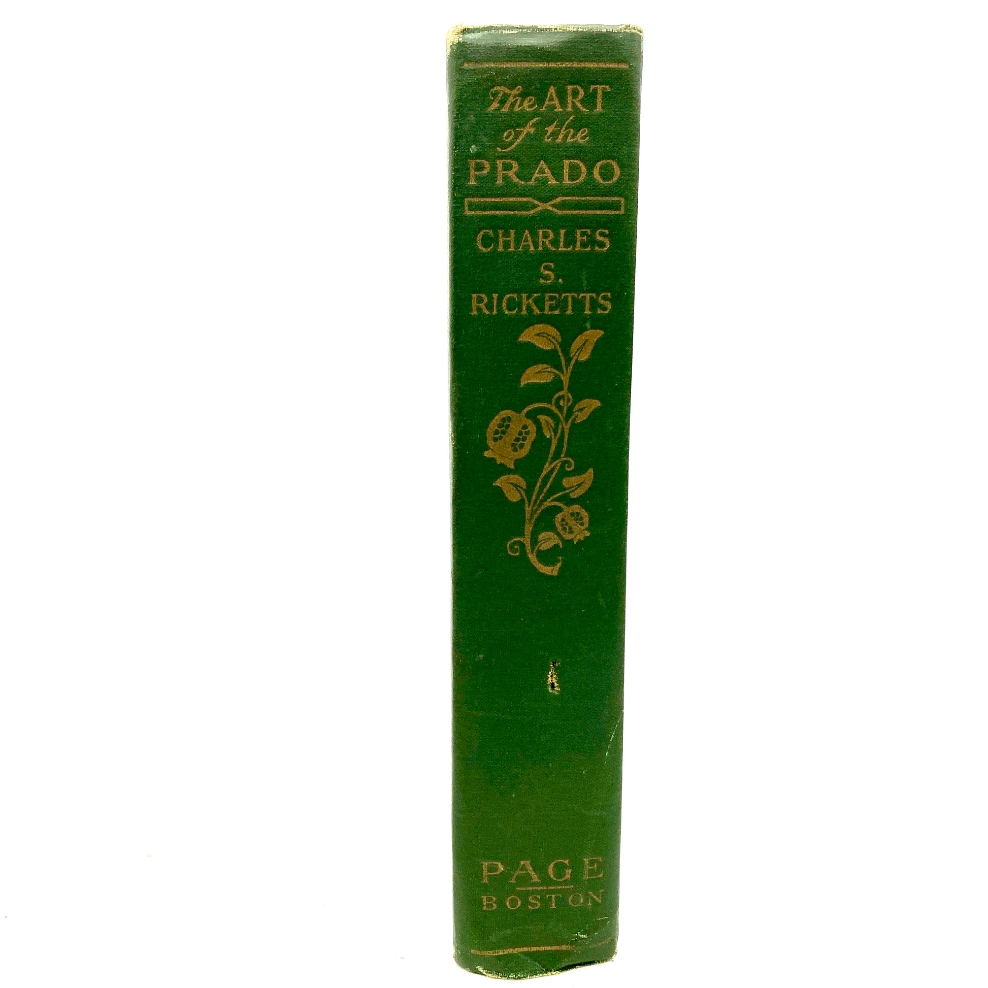 RICKETTS, C.S. "The Art of the Prado" [L.C. Page, 1907] 1st Edition/1st Print - Buzz Bookstore