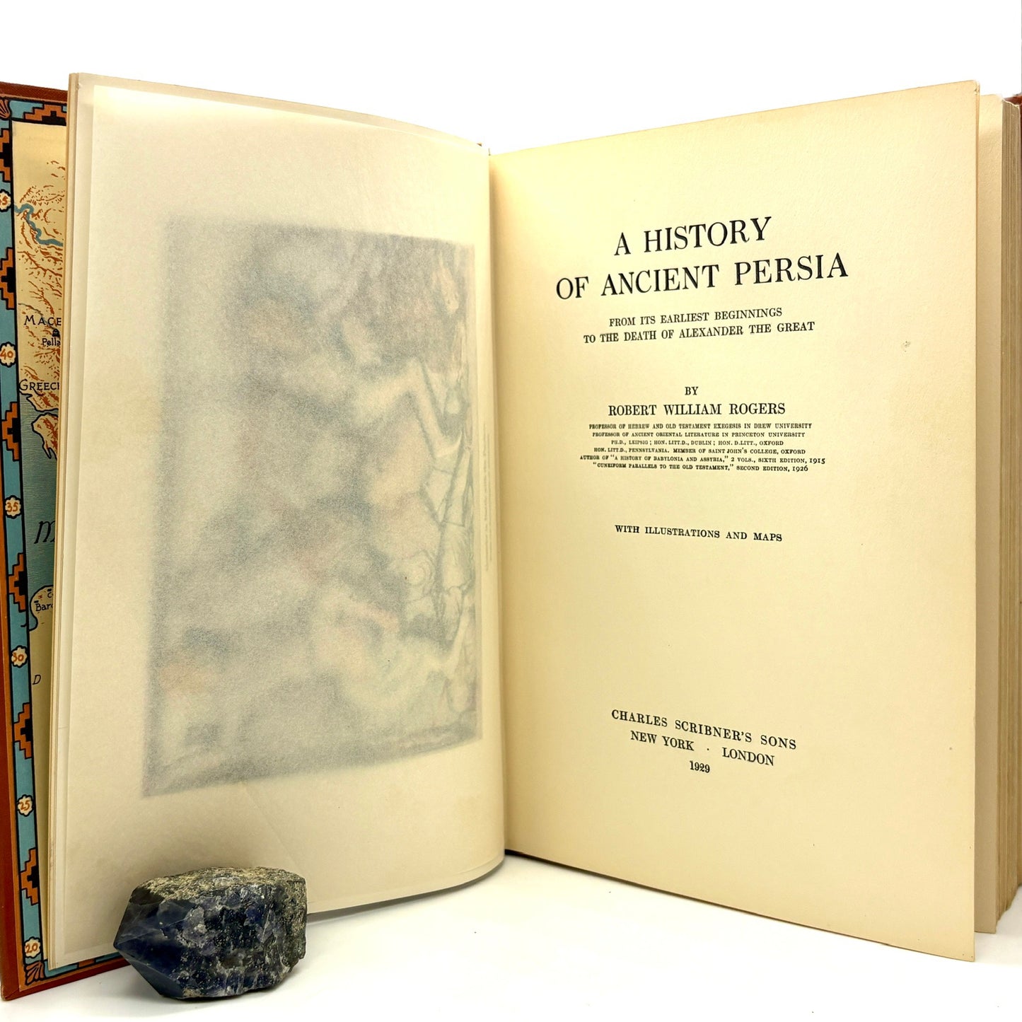 ROGERS, Robert William "A History of Ancient Persia" [Scribners, 1929] 1st Edition