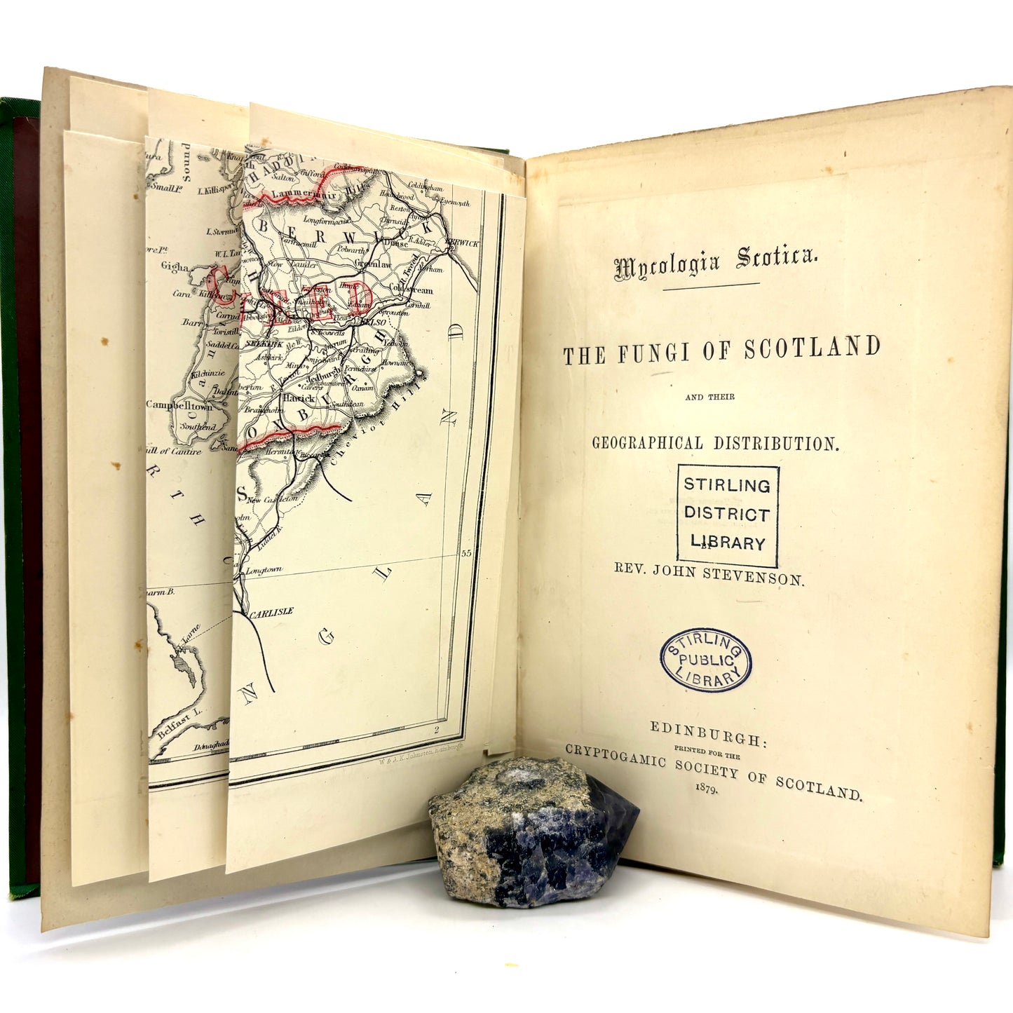 STEVENSON, Rev. John "Mycologia Scotica" [Cryptogamic Society of Scotland, 1879]