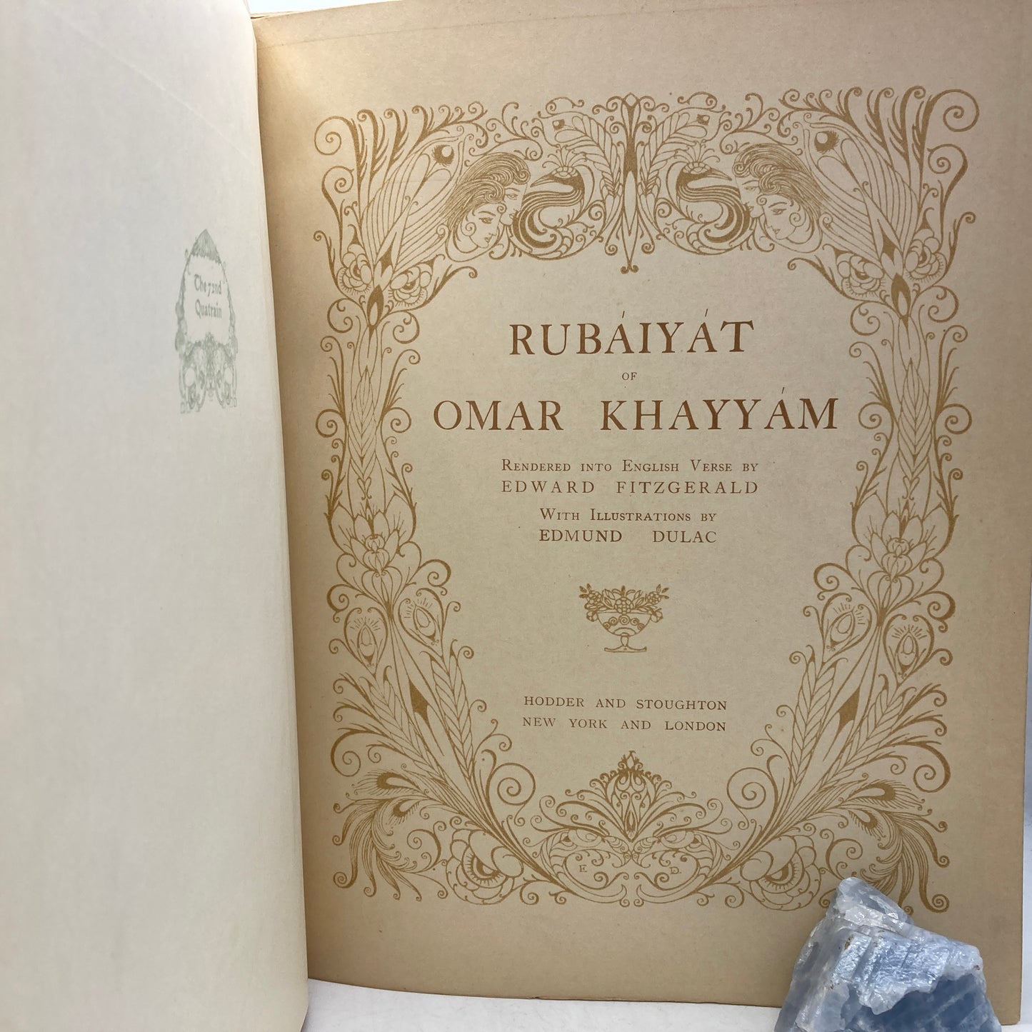 KHAYYAM, Omar "The Rubaiyat" [Hodder & Stoughton, n.d./c1910] Edmund Dulac