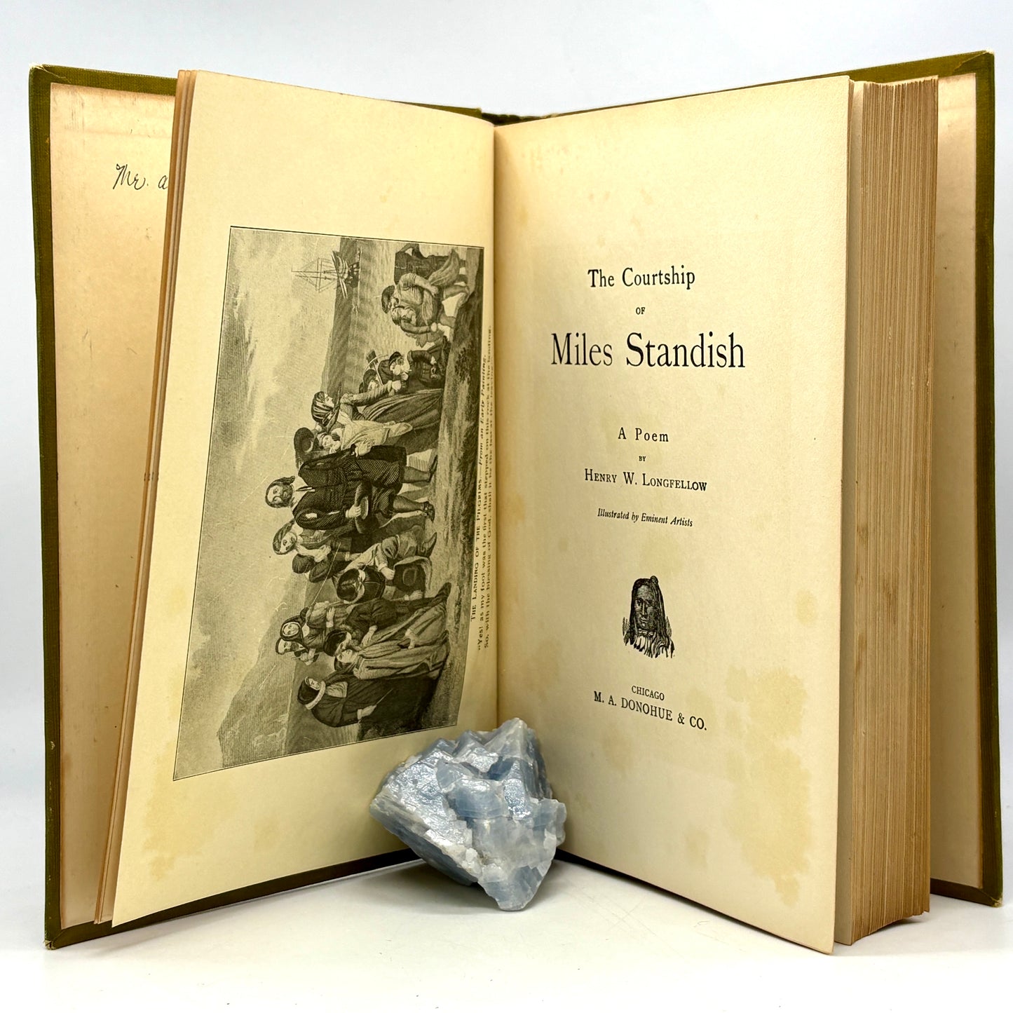 LONGFELLOW, Henry Wadsworth "The Courtship of Miles Standish" [Donohue, c1900]