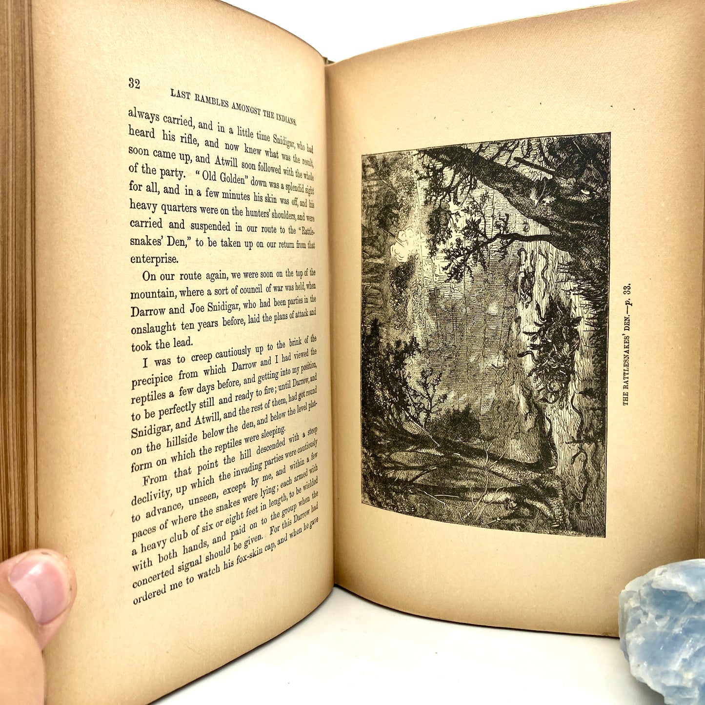 CATLIN, George "Rambles Among the Indians" [Gall & Inglis, n.d..c1910]