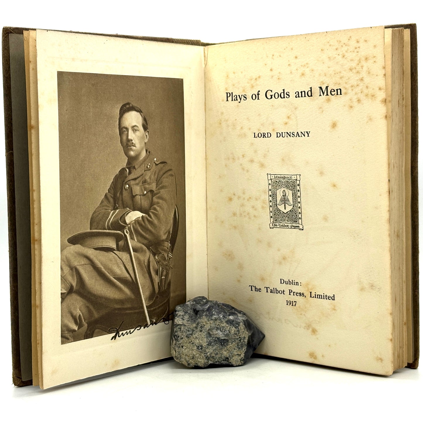 DUNSANY, Lord "Plays of Gods and Men" [The Talbot Press, 1917]