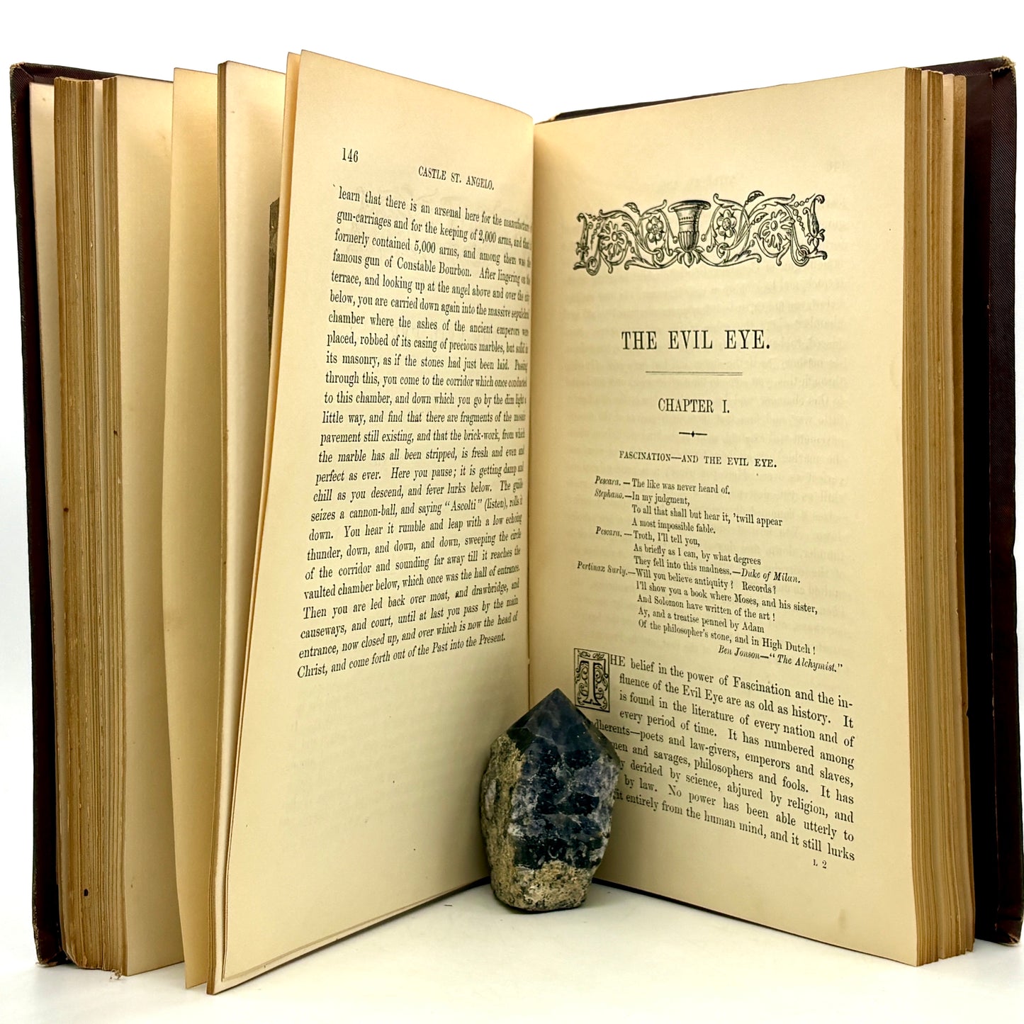 STORY, William W. “Castle St. Angelo and the Evil Eye” [Chapman and Hall, 1877]