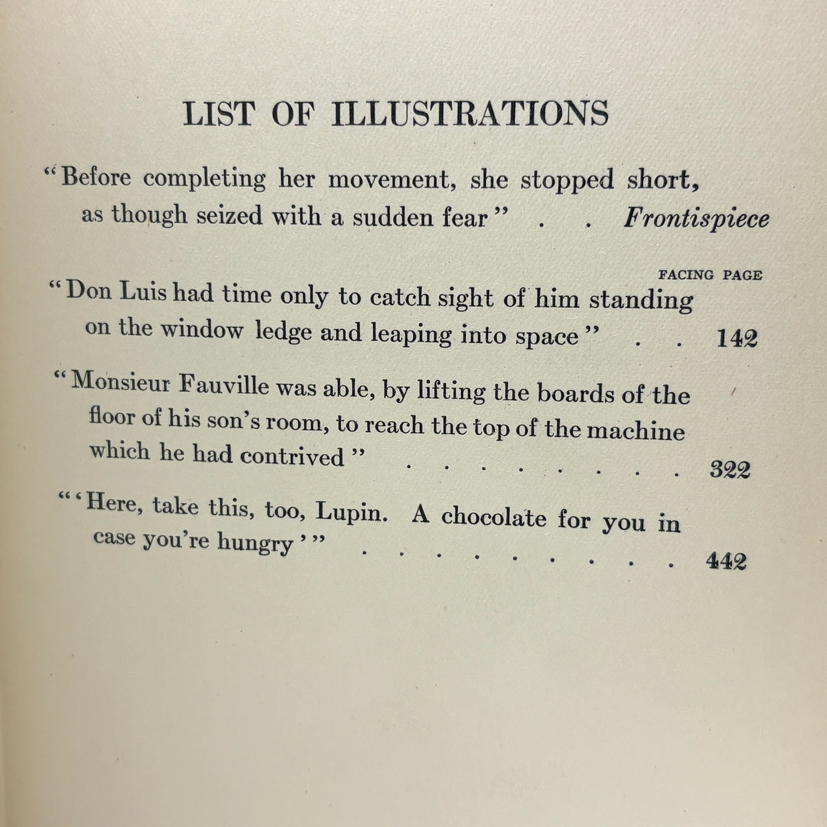 Leblanc, Maurice “The Teeth of the Tiger” [Doubleday, Page & Co, 1914] 1st US Edition