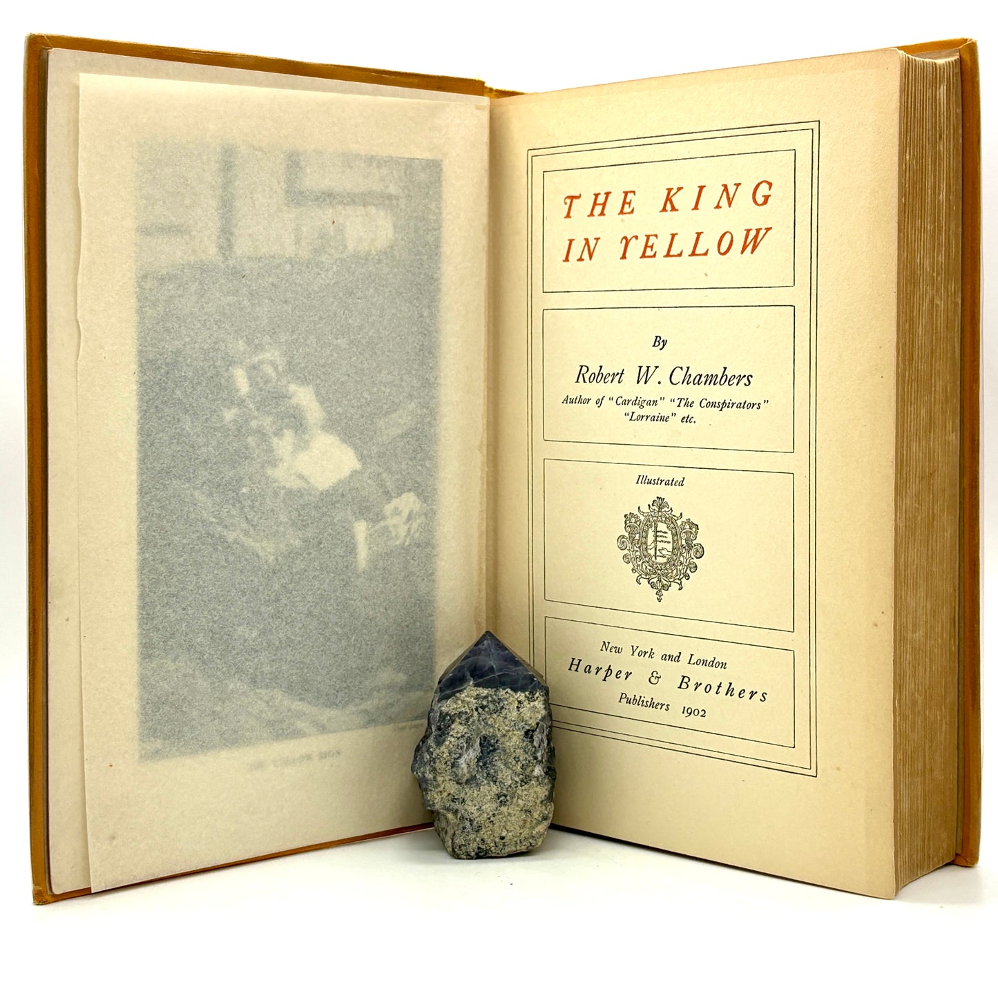 CHAMBERS, Robert W. "The King in Yellow" [Harper & Brothers, 1902]