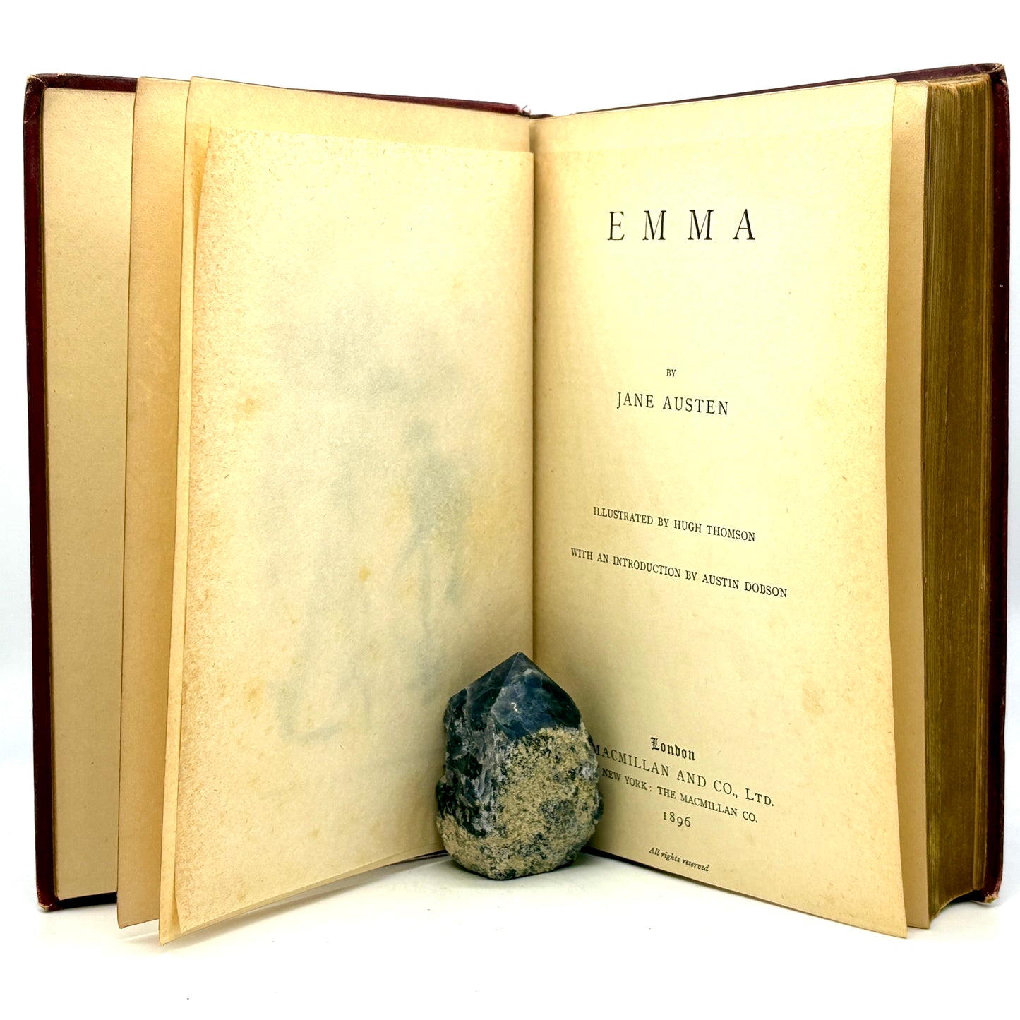 AUSTEN, Jane “Emma” [Macmillan, 1896] Peacock Series, Hugh Thomson