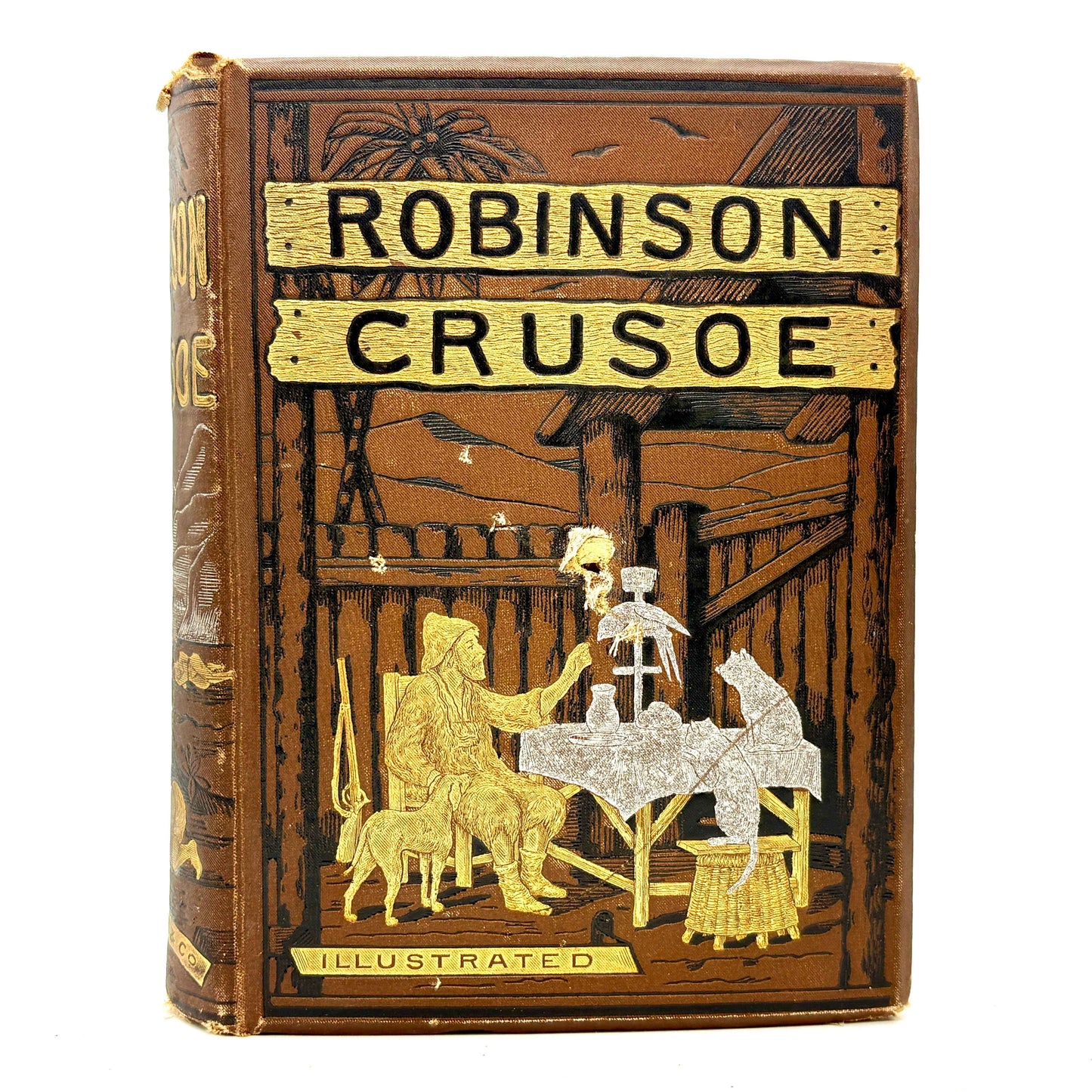 DEFOE, Daniel “Robinson Crusoe” [F. Warne & Co., n.d./c1890]