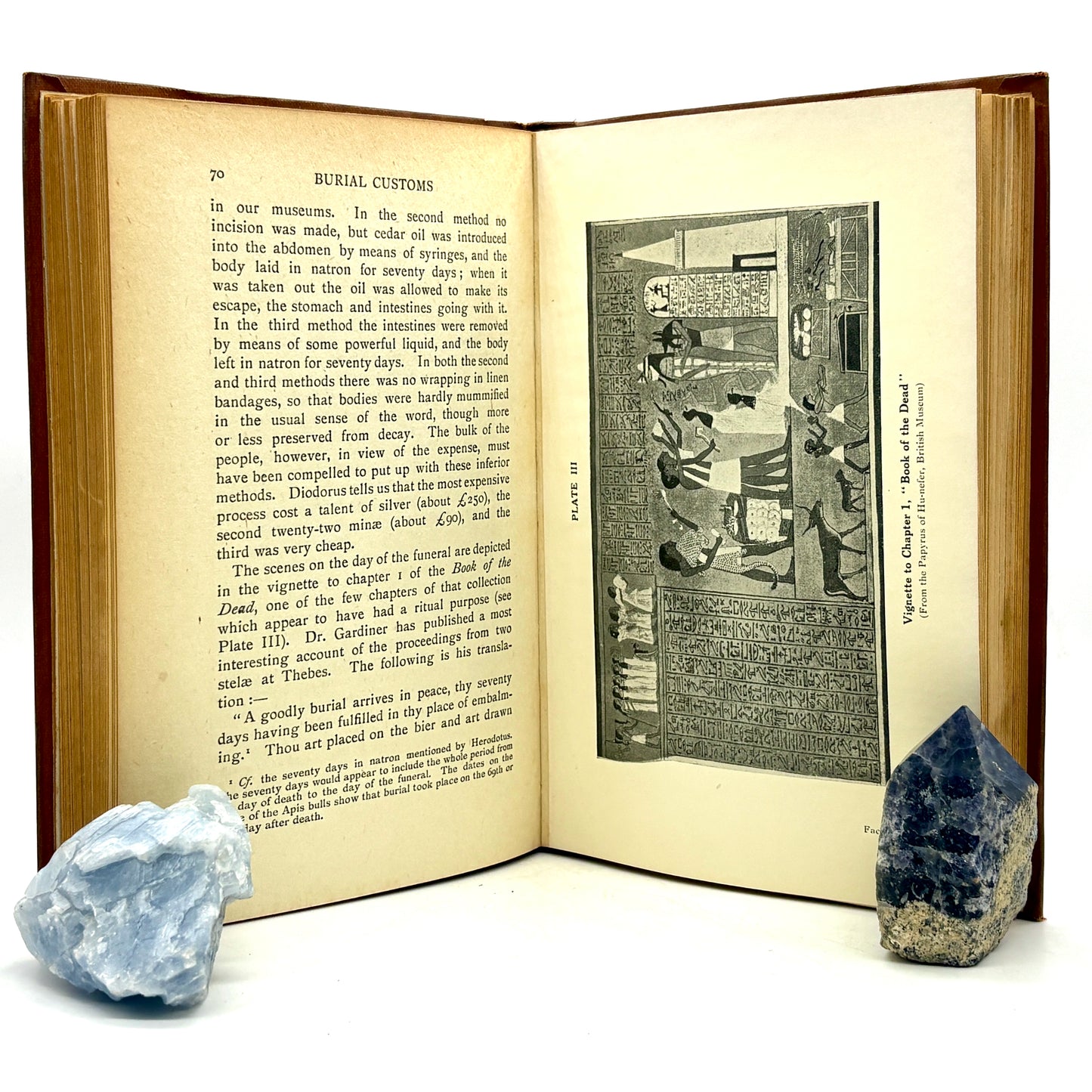 READ, F. W. "Egyptian Religion and Ethics" [Watts & Co., 1925] Book of the Dead