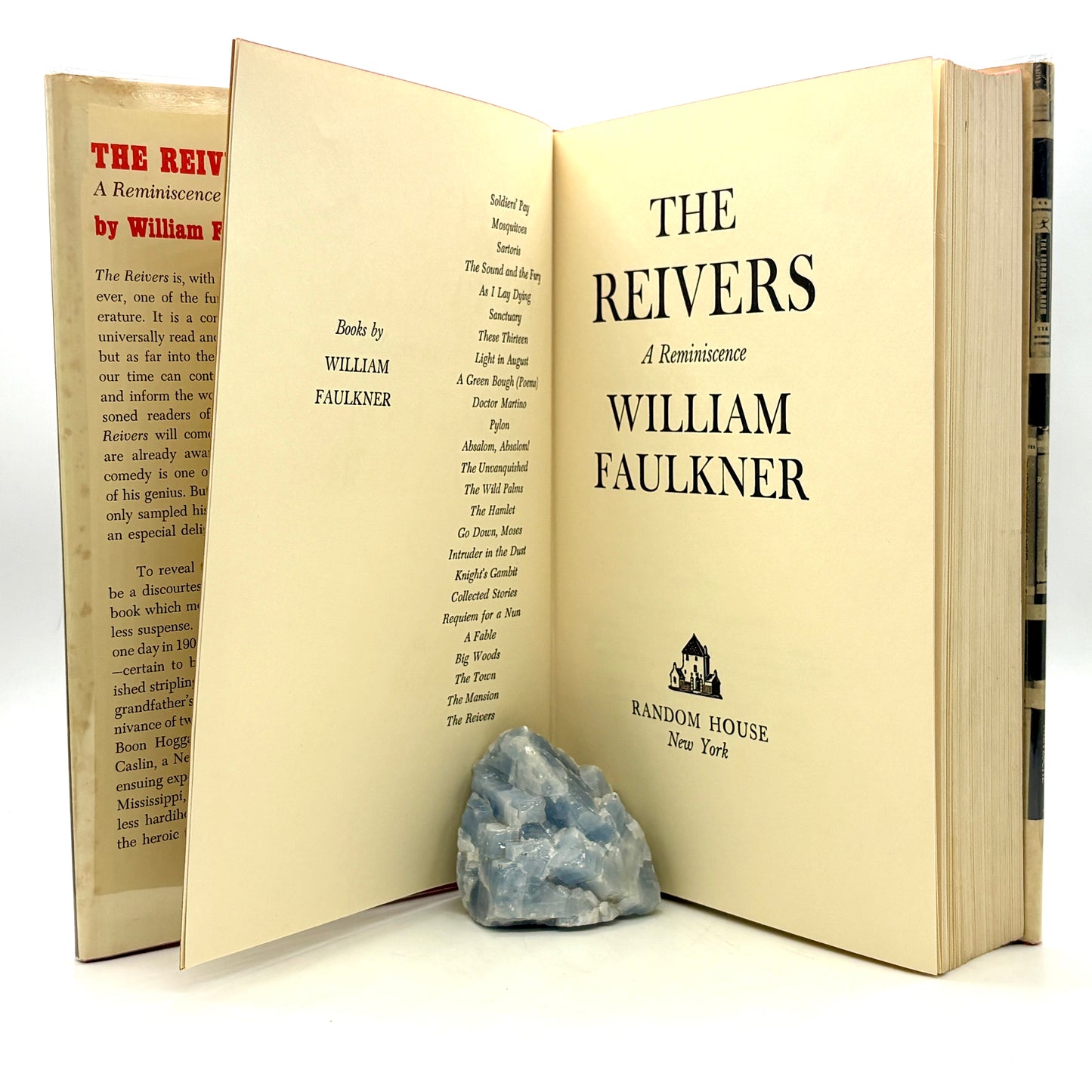 FAULKNER, William "The Reivers" [Random House, 1962] 1st Edition