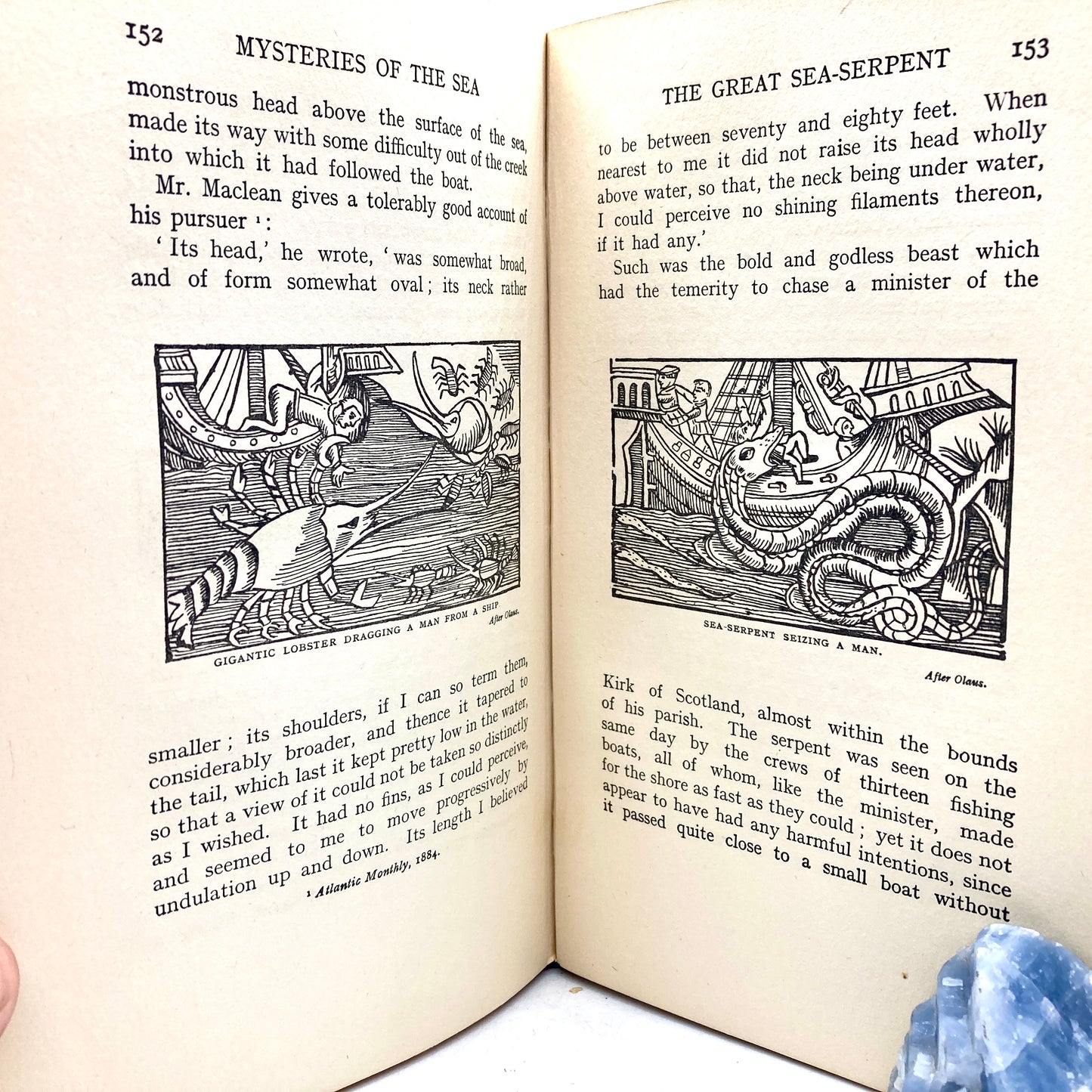 LOCKHART, J.G. "Mysteries of the Sea" [Philip Allan & Co, 1925] 2nd Edition