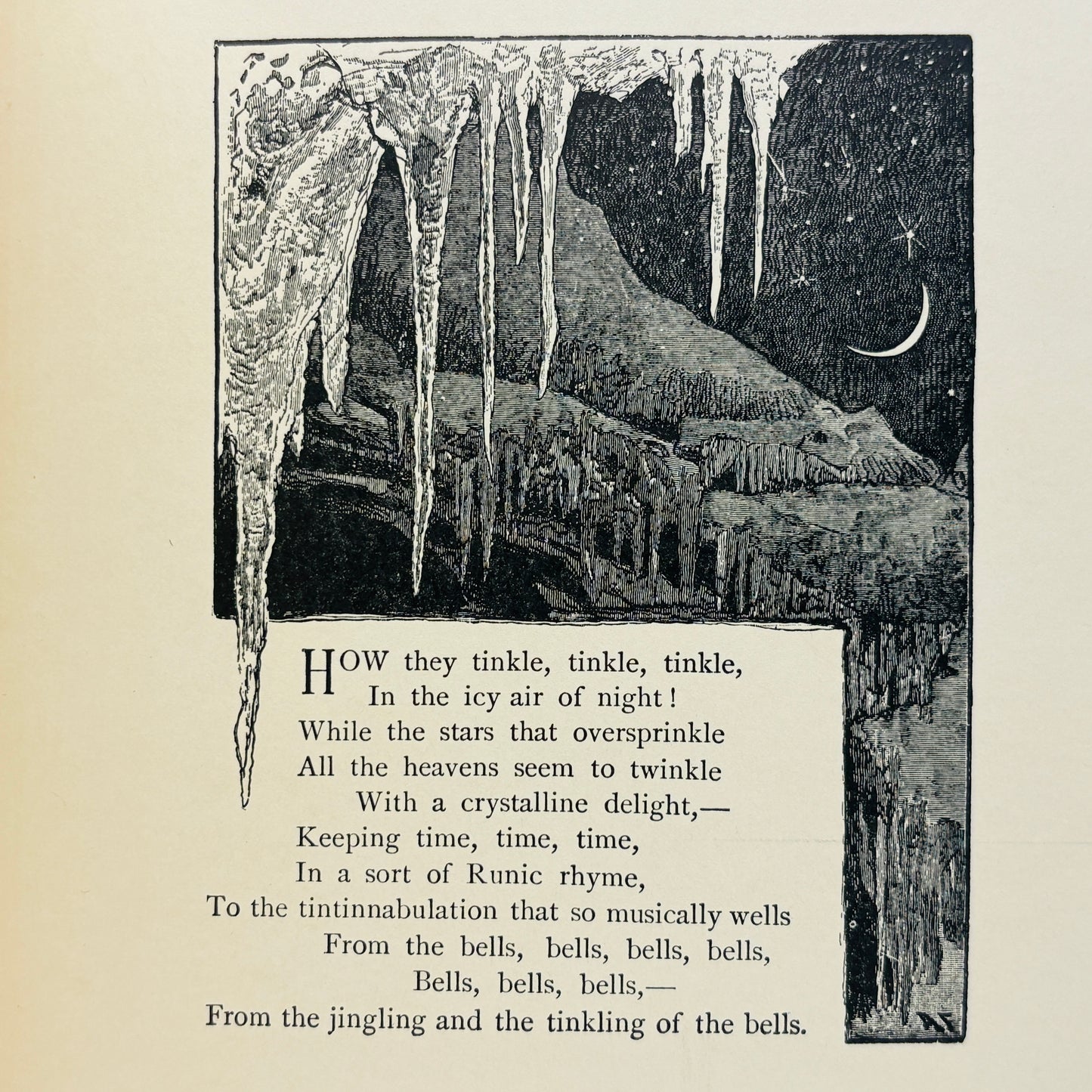 POE, Edgar Allan "The Bells" [John C. Winston, 1881]