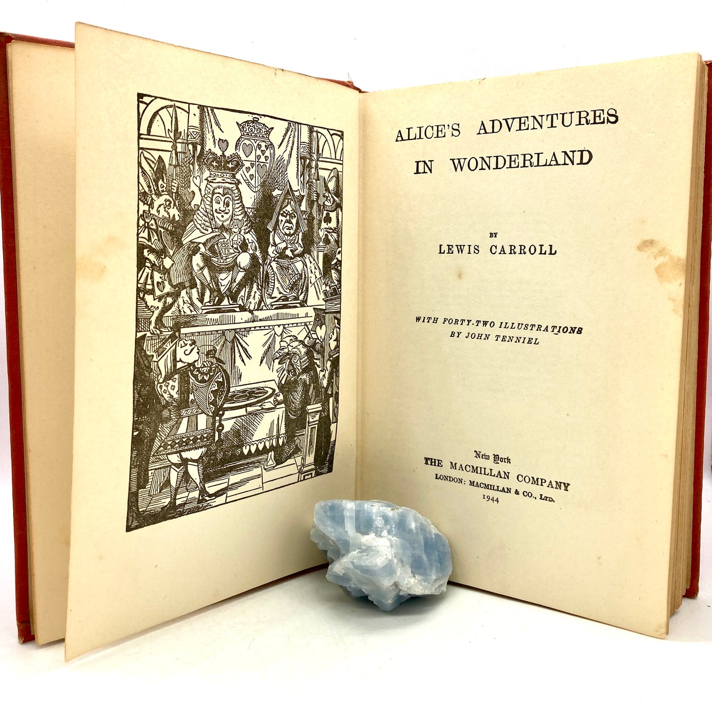 CARROLL, Lewis "Alice's Adventures in Wonderland" [Macmillan, 1944]
