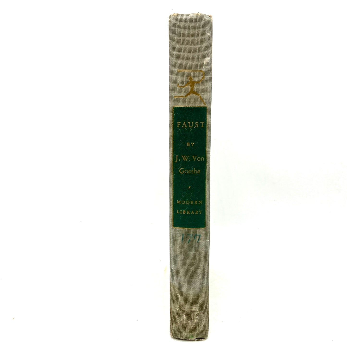 VON GOETHE, Johann Wolfgang "Faust, A Tragedy" [Modern Library, 1950] - Buzz Bookstore