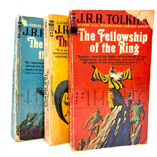 TOLKIEN, J.R.R. "Lord of the Rings" [Ace, 1965] Pirated Edition, Complete Set