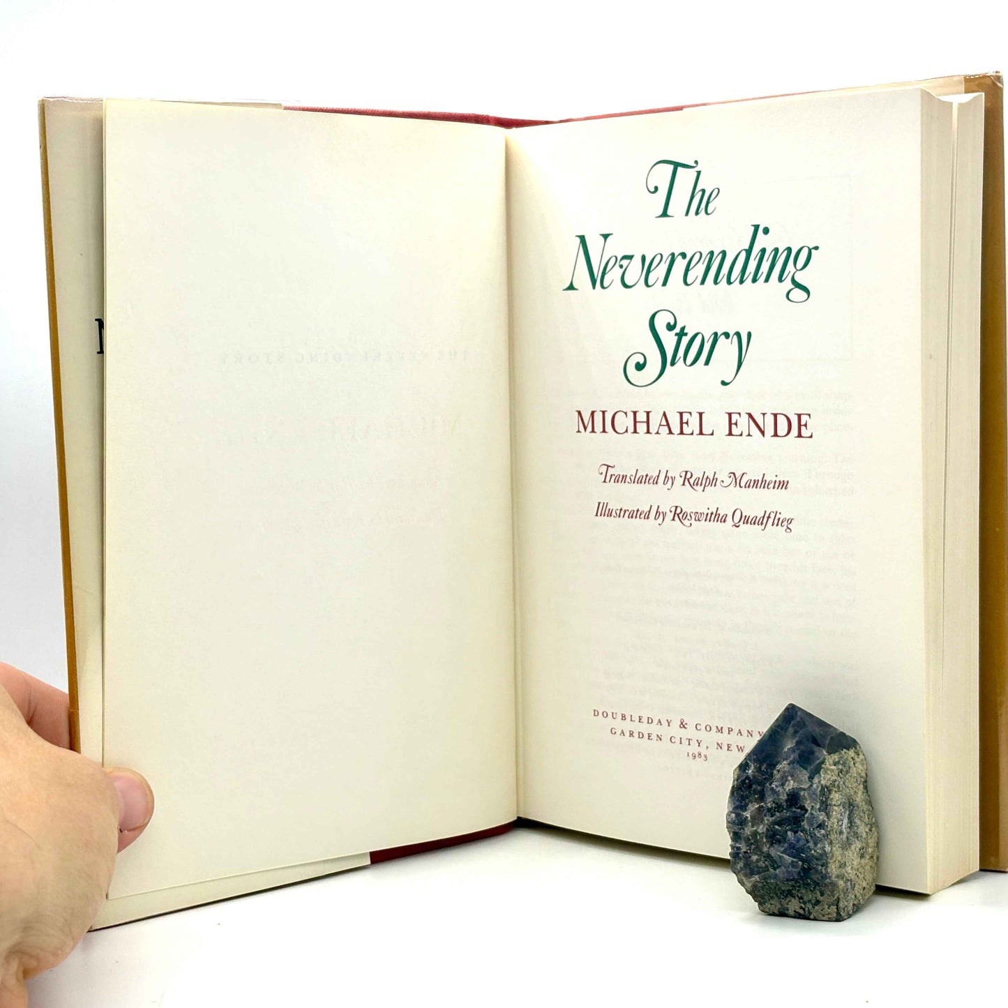 ENDE, Michael "The Neverending Story" [Doubleday, 1983] 1st Edition