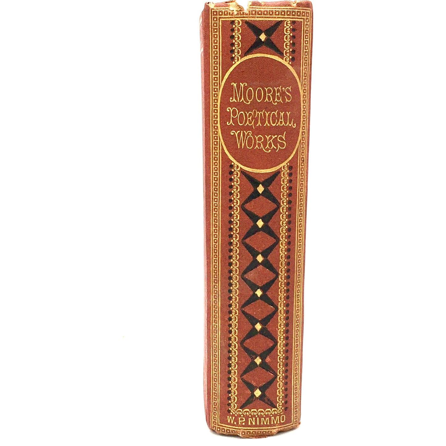 MOORE, Thomas “The Poetical Works of Thomas Moore” [William P. Nimmo, c1870] - Buzz Bookstore