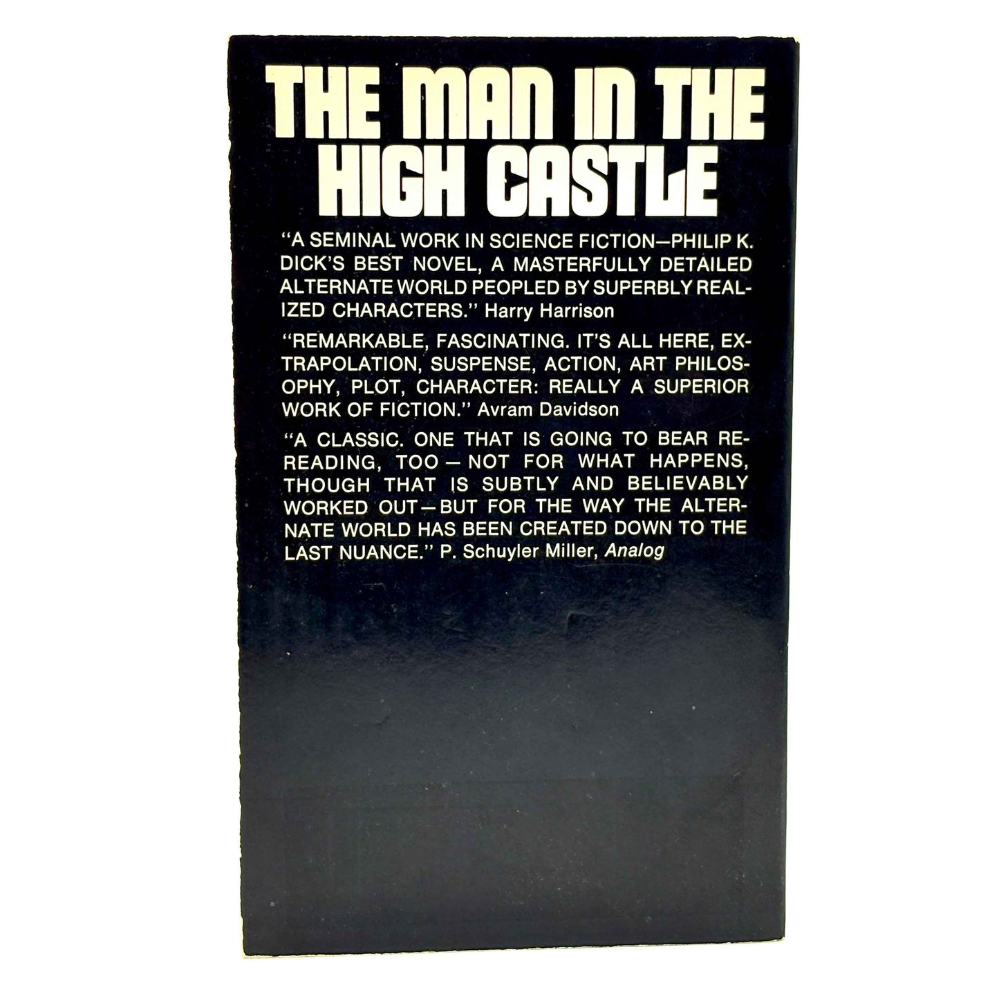 DICK, Philip K. "The Man in the High Castle" [Berkeley Medallion Books, 1974]