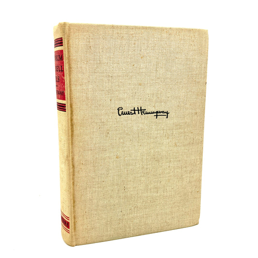 HEMINGWAY, Ernest "For Whom the Bell Tolls" [Scribners, 1940] 1st Edition - Buzz Bookstore
