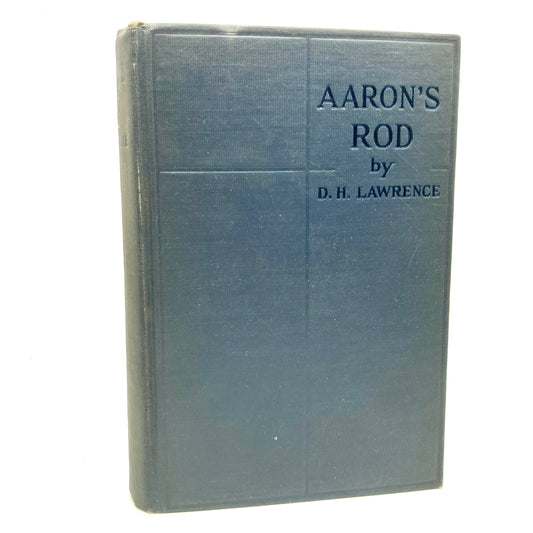 LAWRENCE, D.H. "Aaron's Rod" [Thomas Seltzer, 1922] 1st Edition/2nd Print