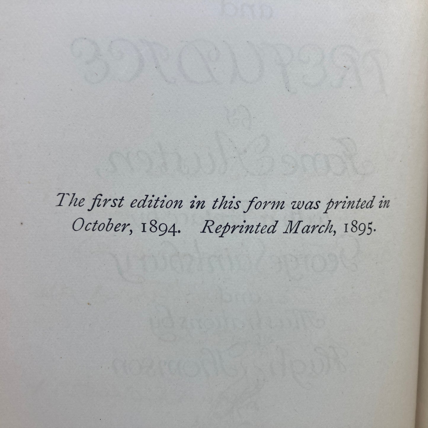 AUSTEN, Jane "Pride and Prejudice" [George Allen, London, 1895] Peacock Edition