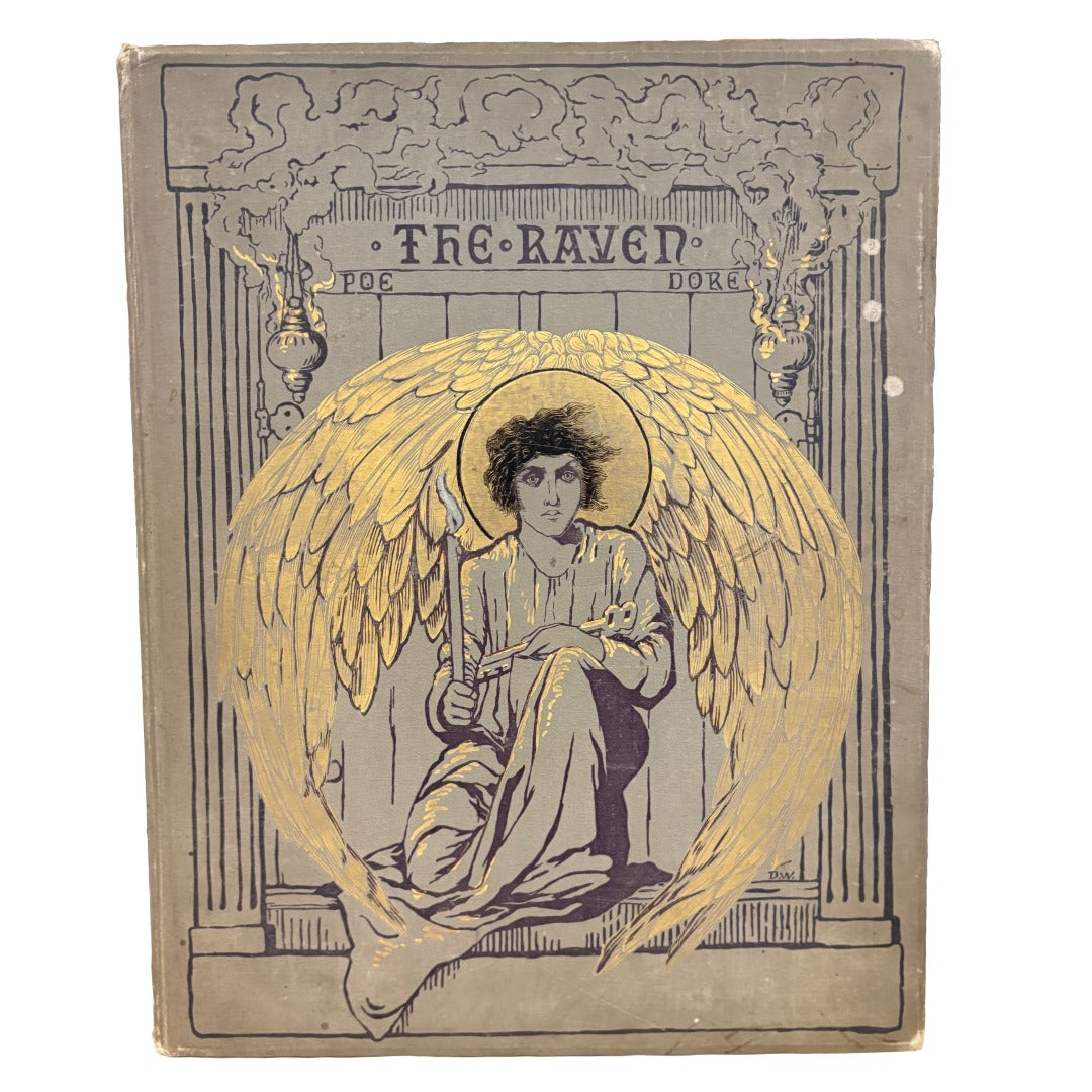 POE, Edgar Allan “The Raven” [Harper & Brothers, 1884] Gustave Doré