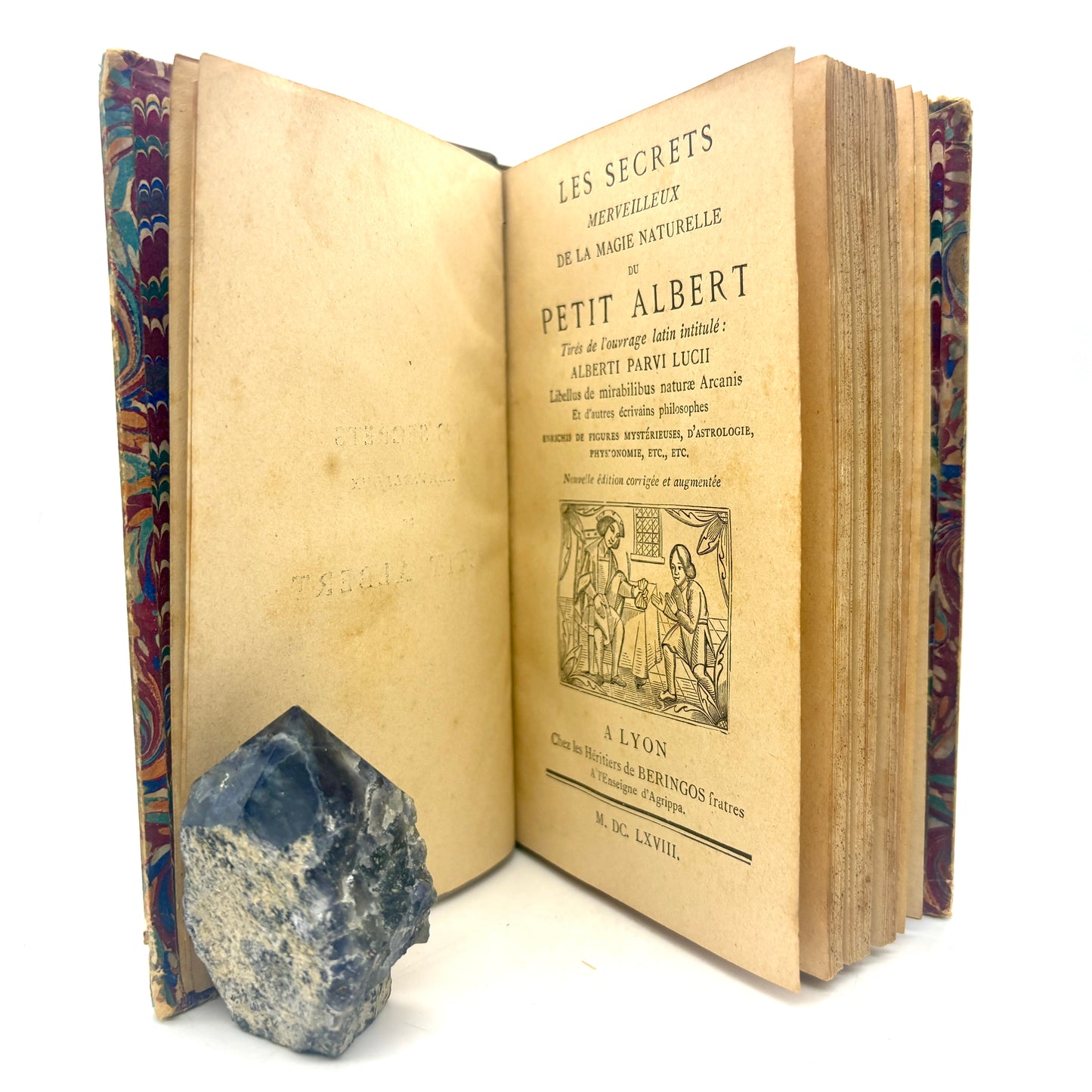 PETIT ALBERT “Les Secrets Merveilleux de la Magie Naturelle” [Beringos Fratres, 1668]