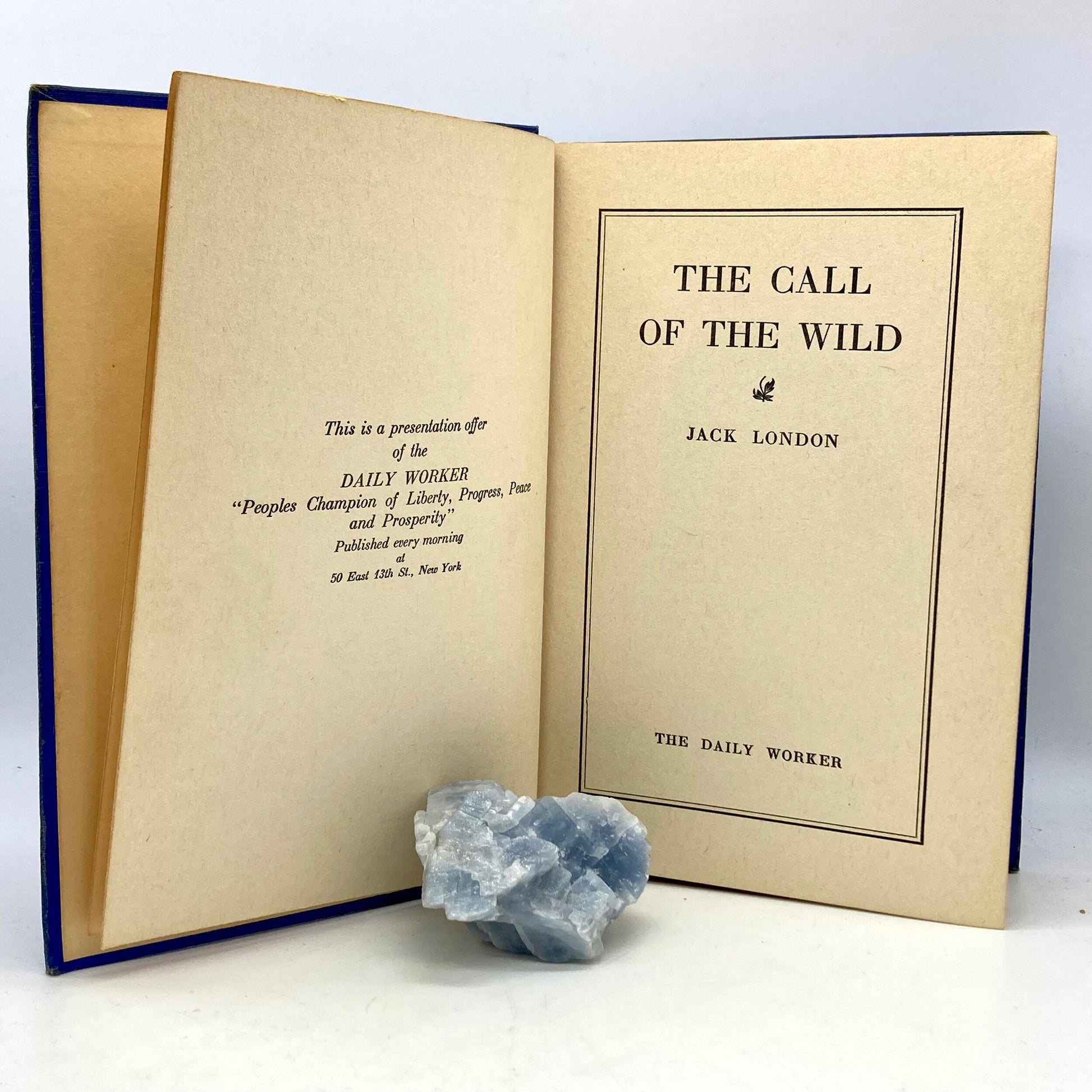 LONDON, Jack “The Call of the Wild” [The Daily Worker, c1930s] - Buzz Bookstore