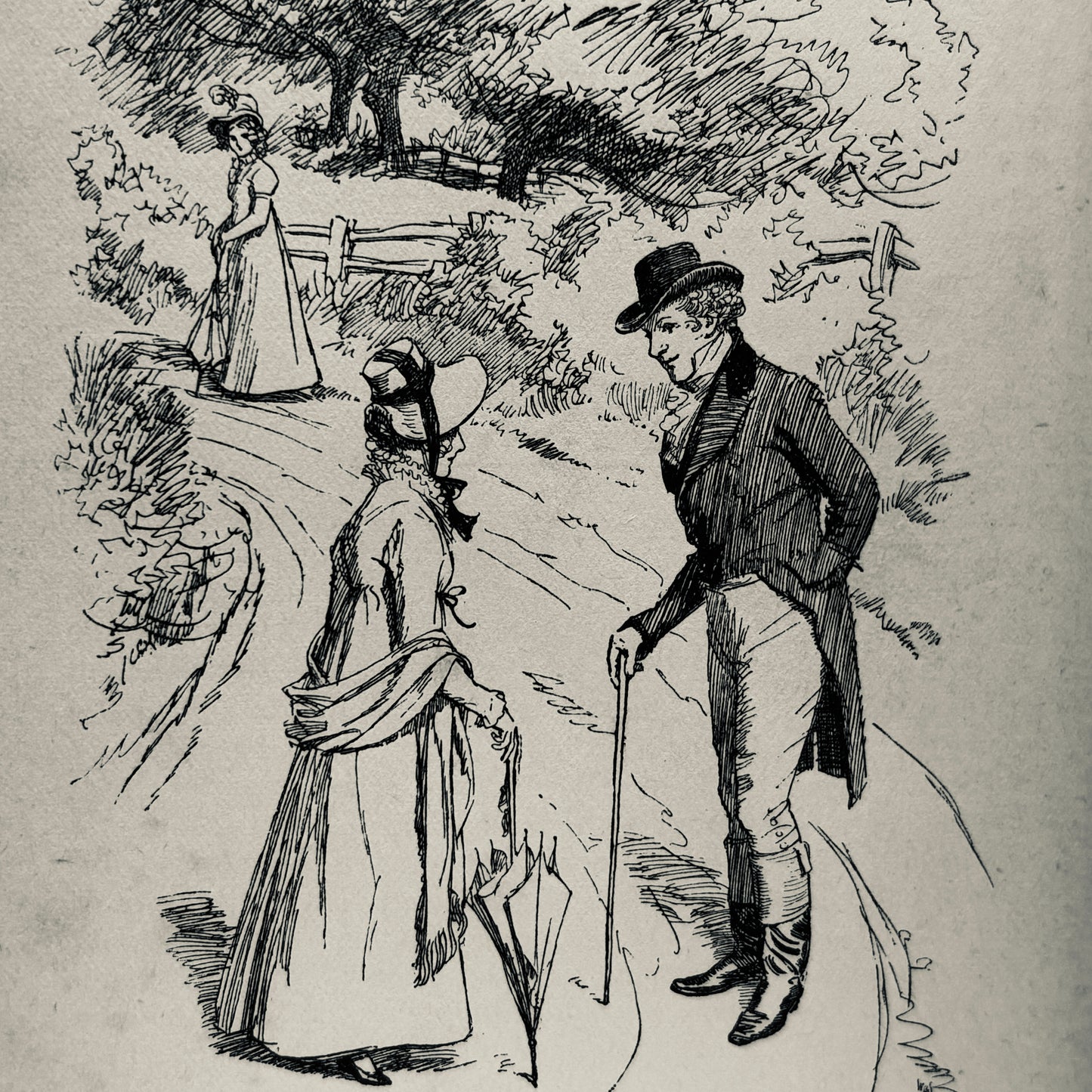 AUSTEN, Jane “Emma” [Macmillan, 1896] Peacock Series, Hugh Thomson