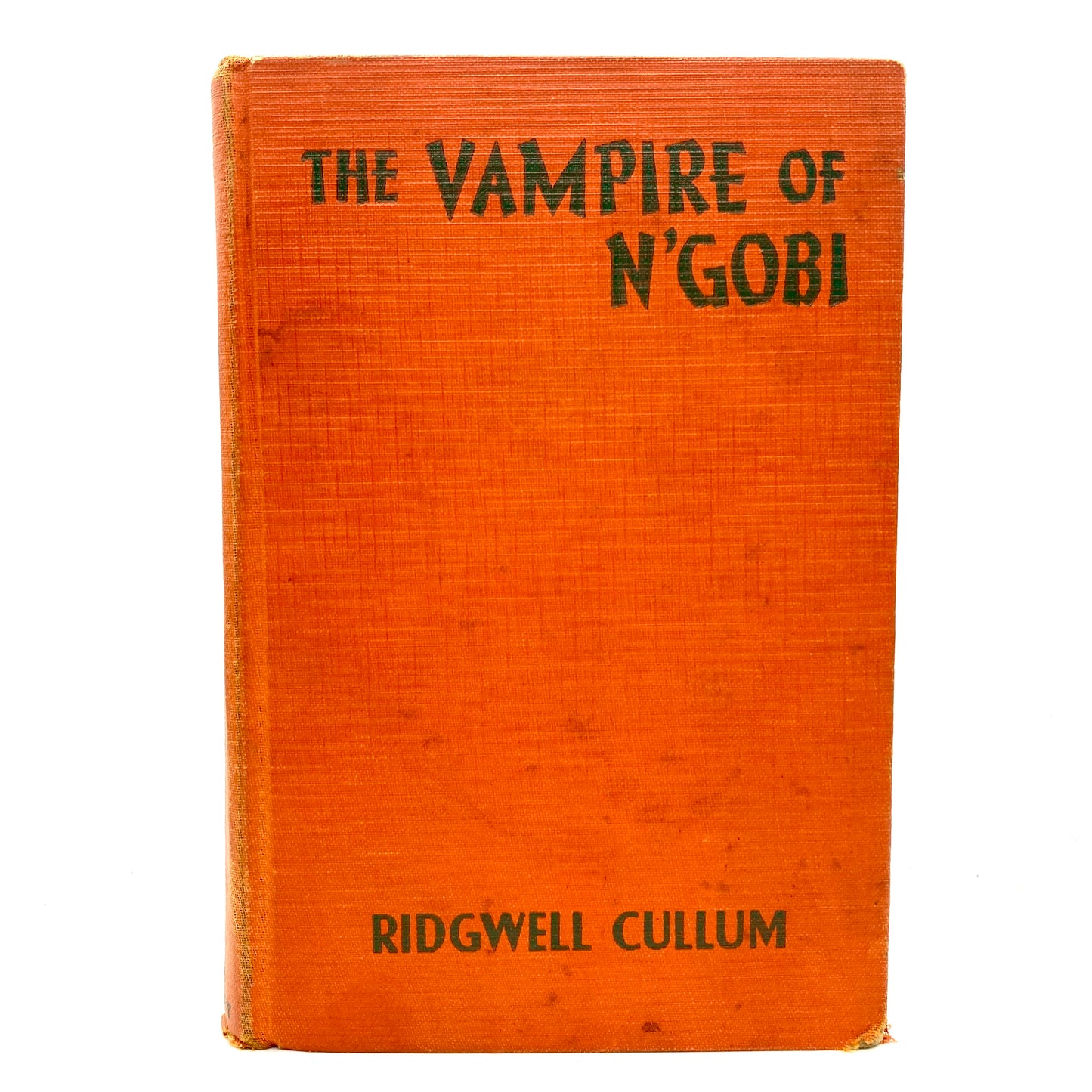 CULLUM, Ridgwell "The Vampire of N'Gobi" [JB Lippincott, 1936] 1st Edition