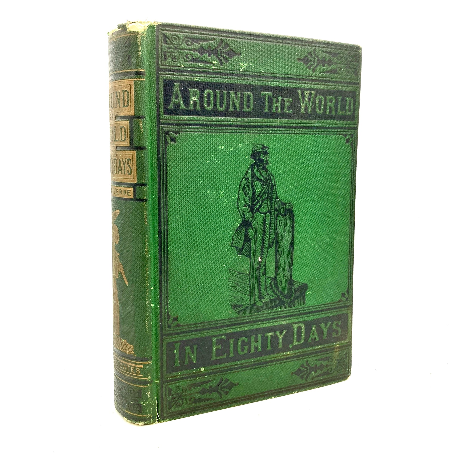 VERNE, Jules "Around the World in Eighty Days" [Porter & Coates, c1873] - Buzz Bookstore