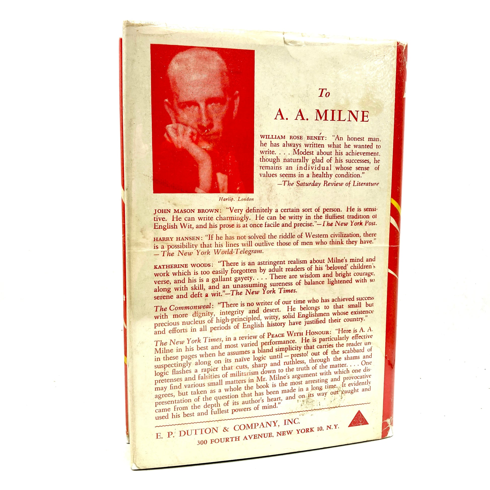 MILNE, A.A. "Birthday Party" [E.P. Dutton & Co, 1948] 1st Edition - Buzz Bookstore