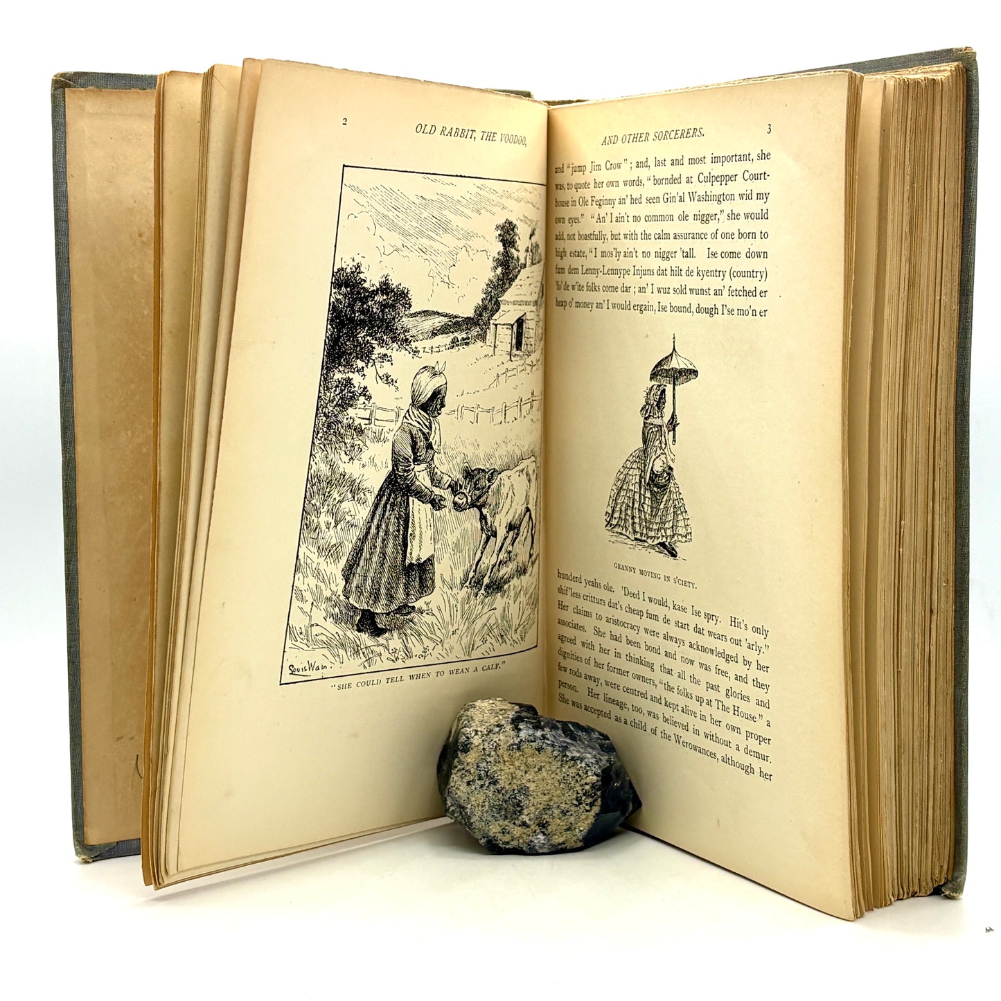 OWEN, Mary Alicia "Old Rabbit, the Voodoo and Other Sorcerers" [T. Fisher Unwin, 1893]