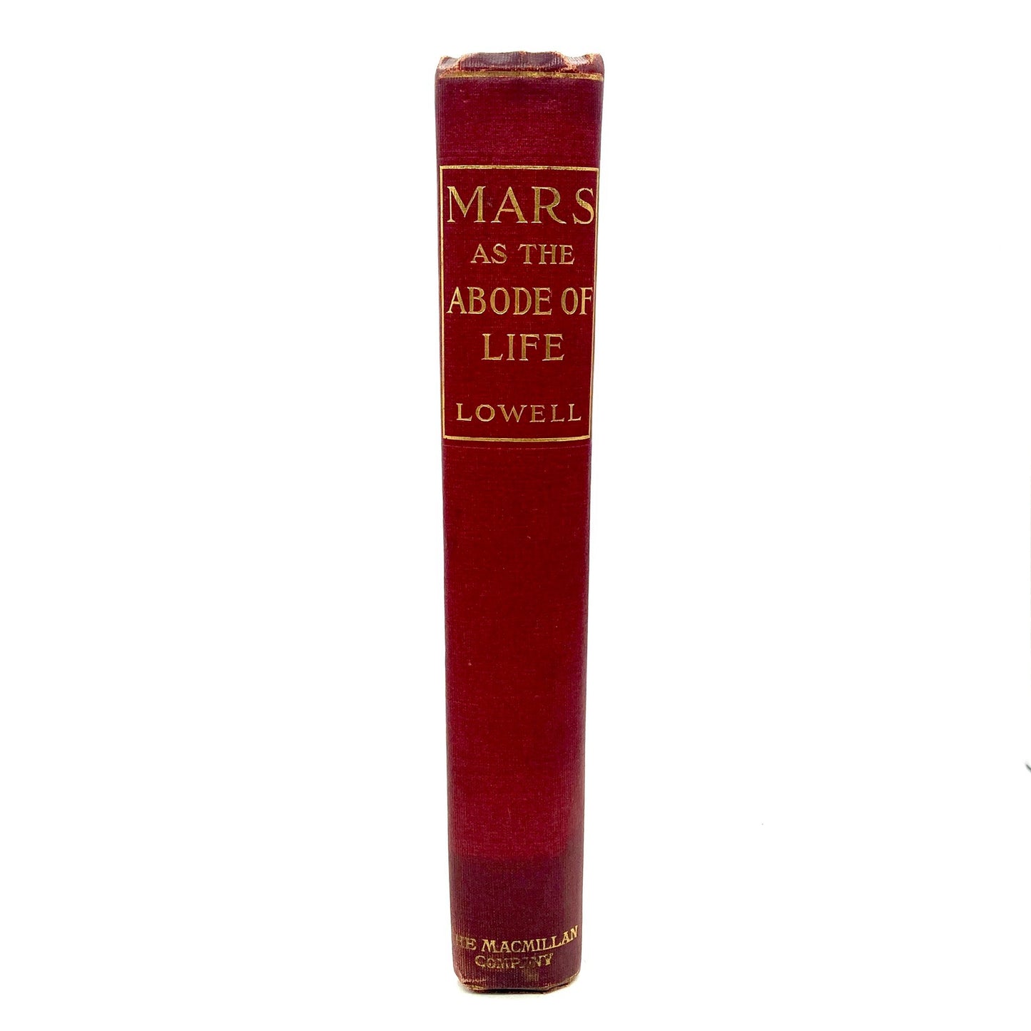 LOWELL, Percival "Mars as the Abode of Life" [Macmillan, 1908] 1st Edition