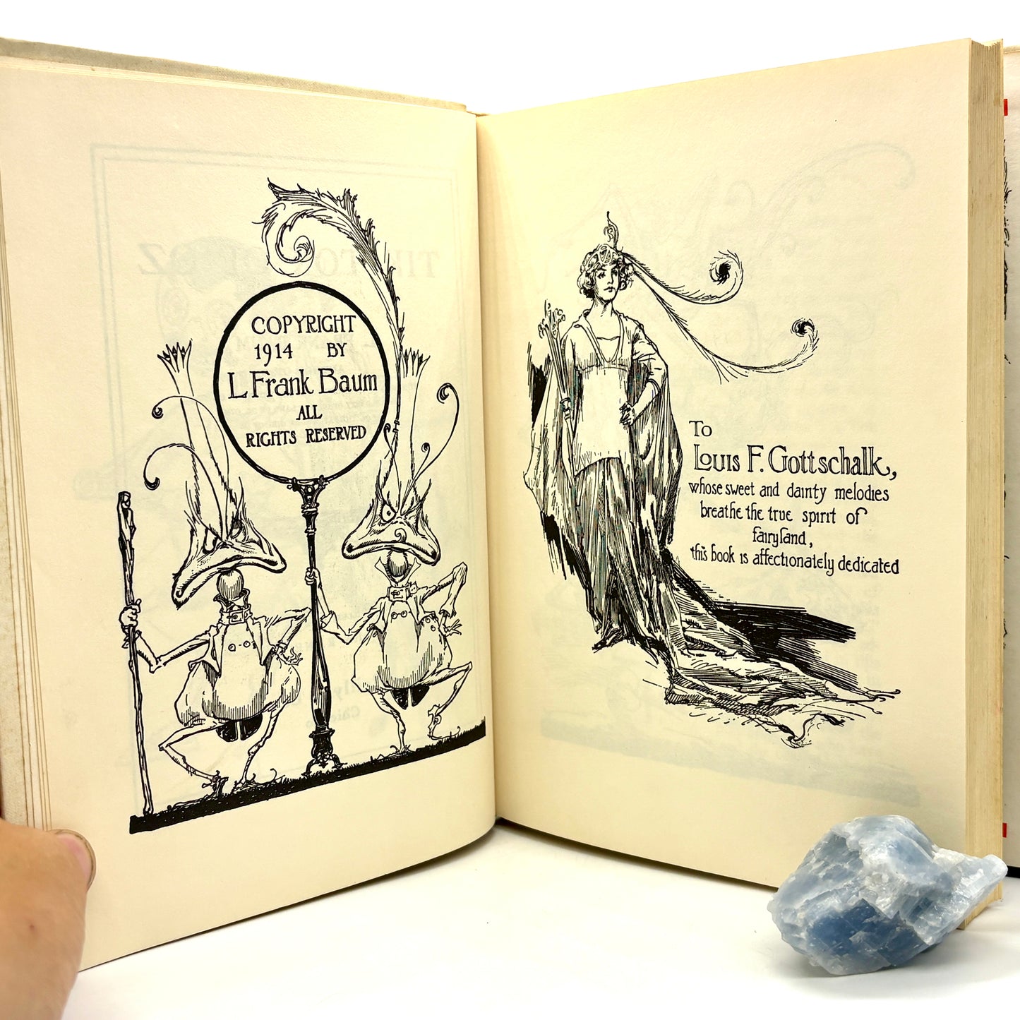 BAUM, L. Frank "Tik-Tok of Oz" [The Reilly & Lee Co, 1914/c1977]