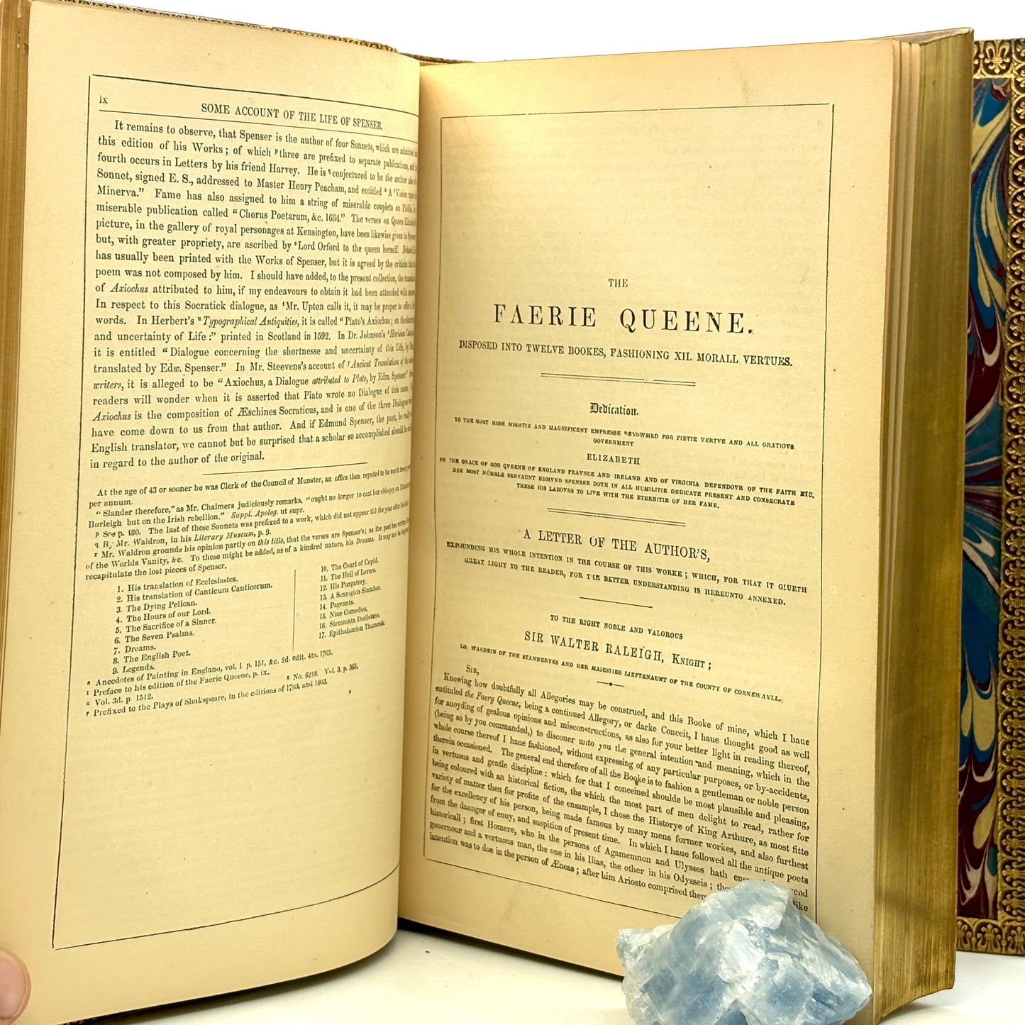 SPENSER, Edmund "The Works of Edmund Spenser" [Routledge, 1872] Faerie Queene